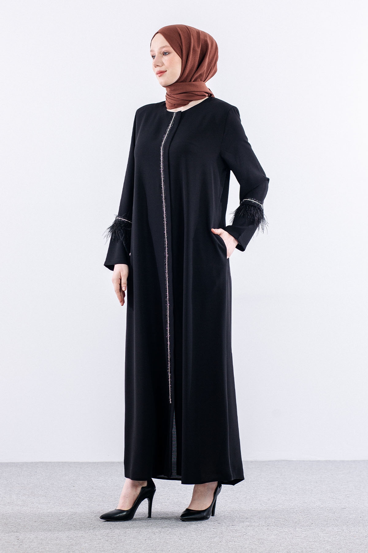 2131 Ferace 44-56 - Siyah - 3