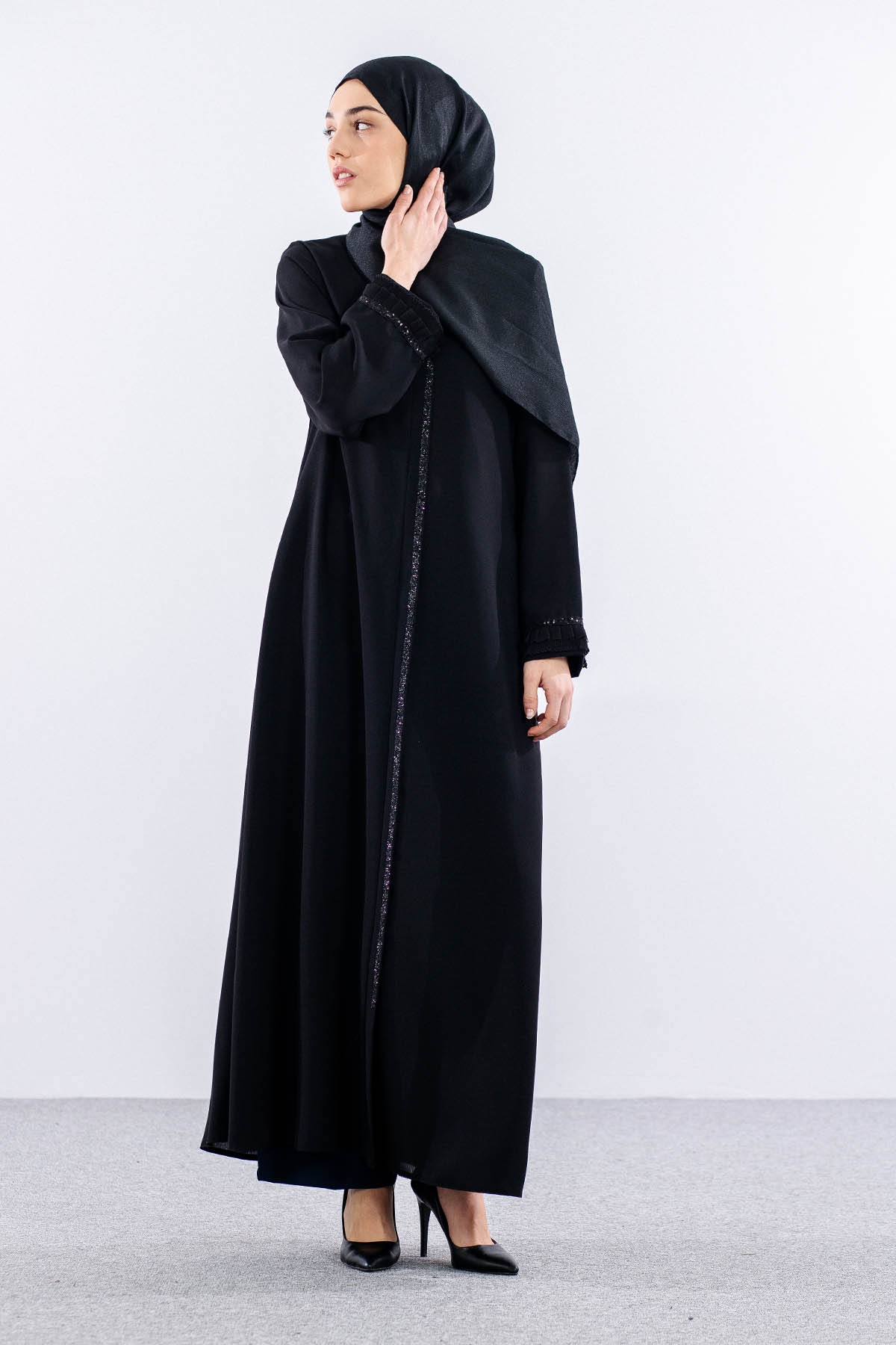 2135 Ferace 44-54 - Siyah - 2