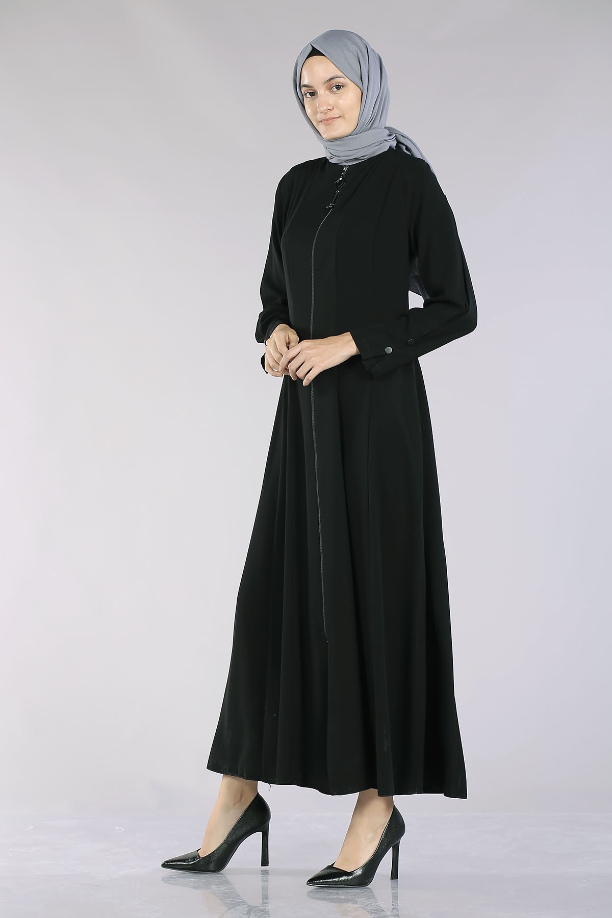 2138 Ferace 40-50 - Siyah - 2