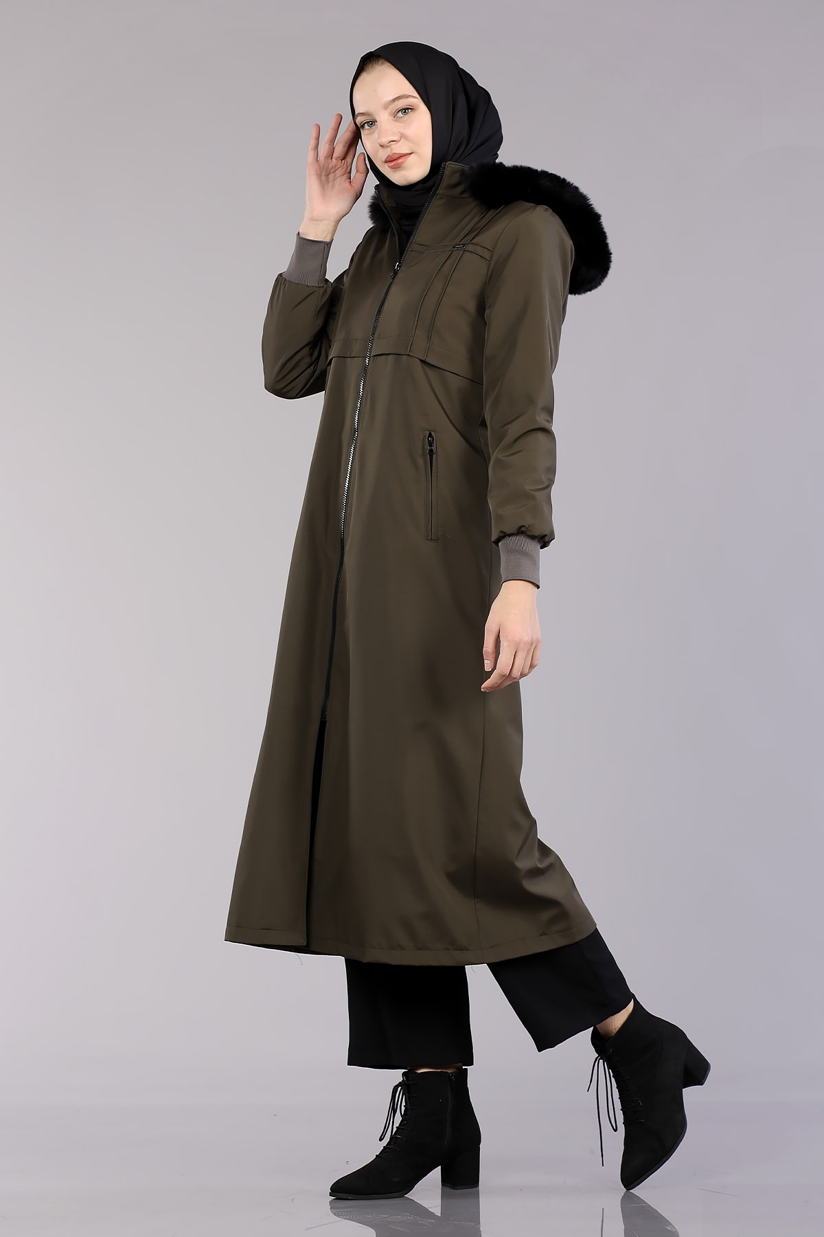 2151 T.boy Bondit Kap 40-50 - Haki - 3