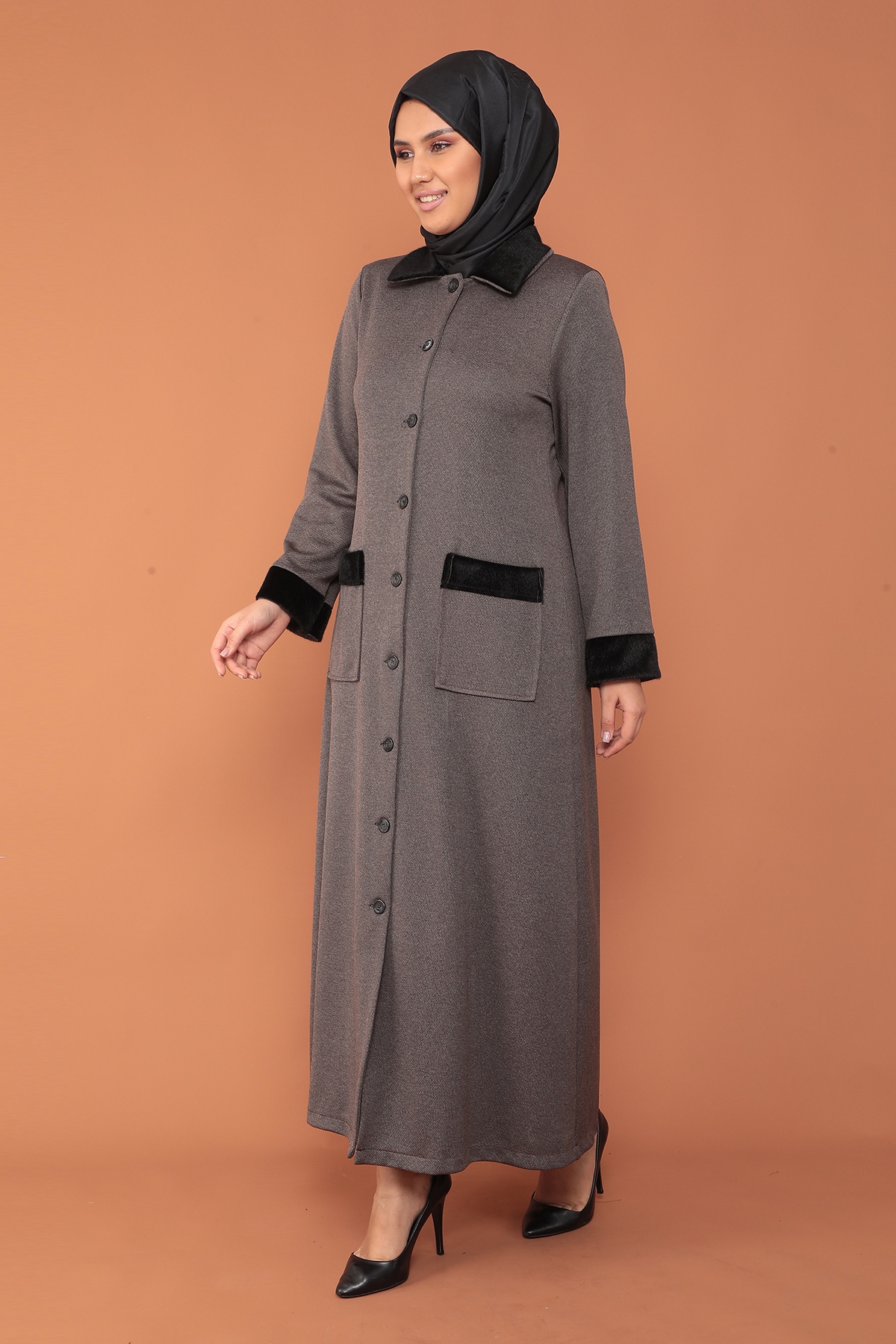 2153 Kürklü Ferace 44-54 - Vizon - 3