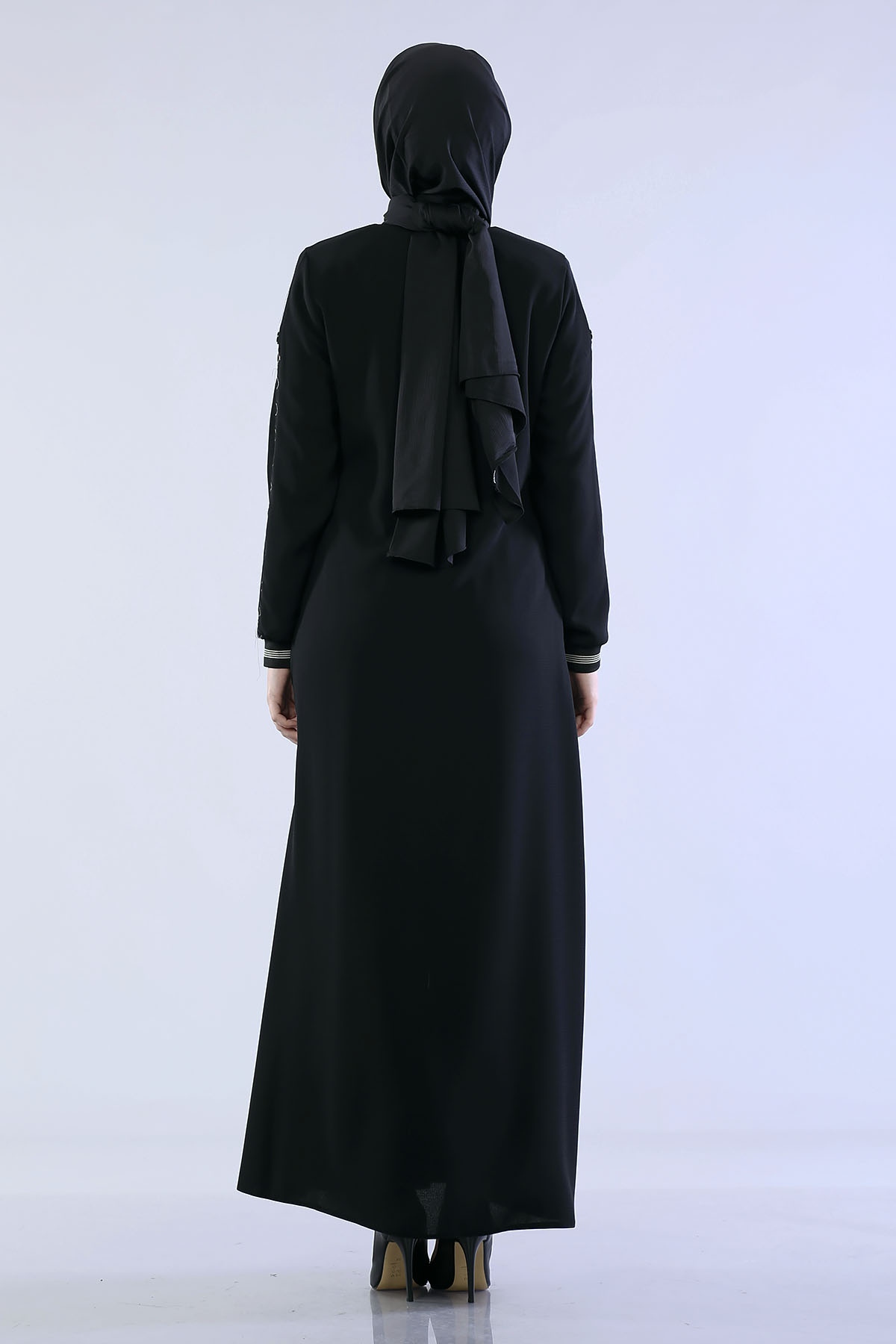 2165 Ferace 40-50 - Siyah - 5