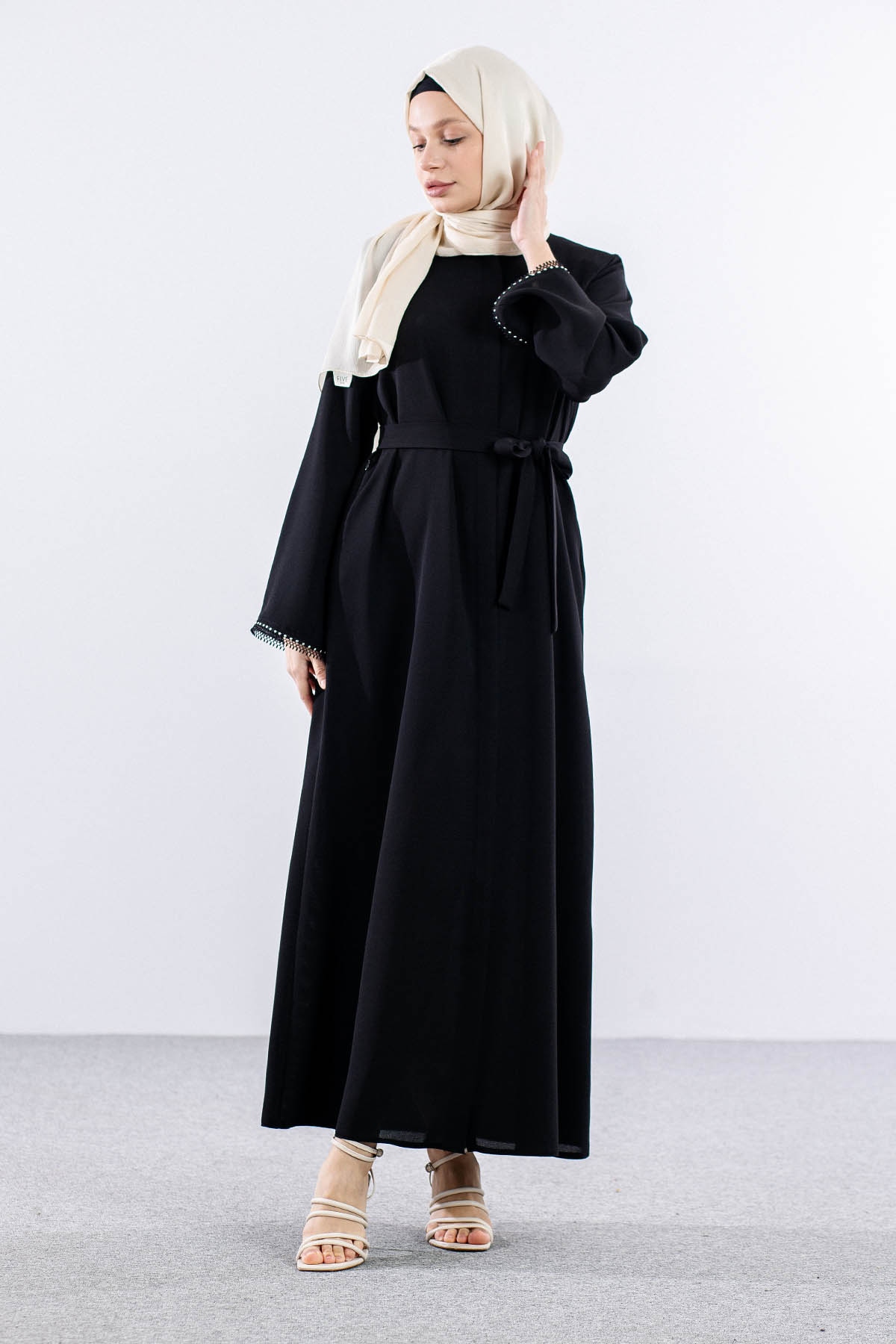 2169 Ferace 38-48 - Siyah  -- - 2