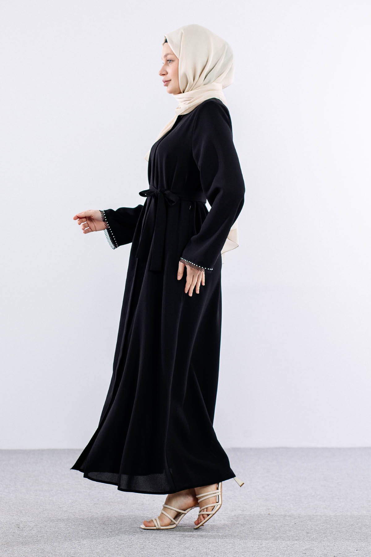 2169 Ferace 38-48 - Siyah  -- - 3