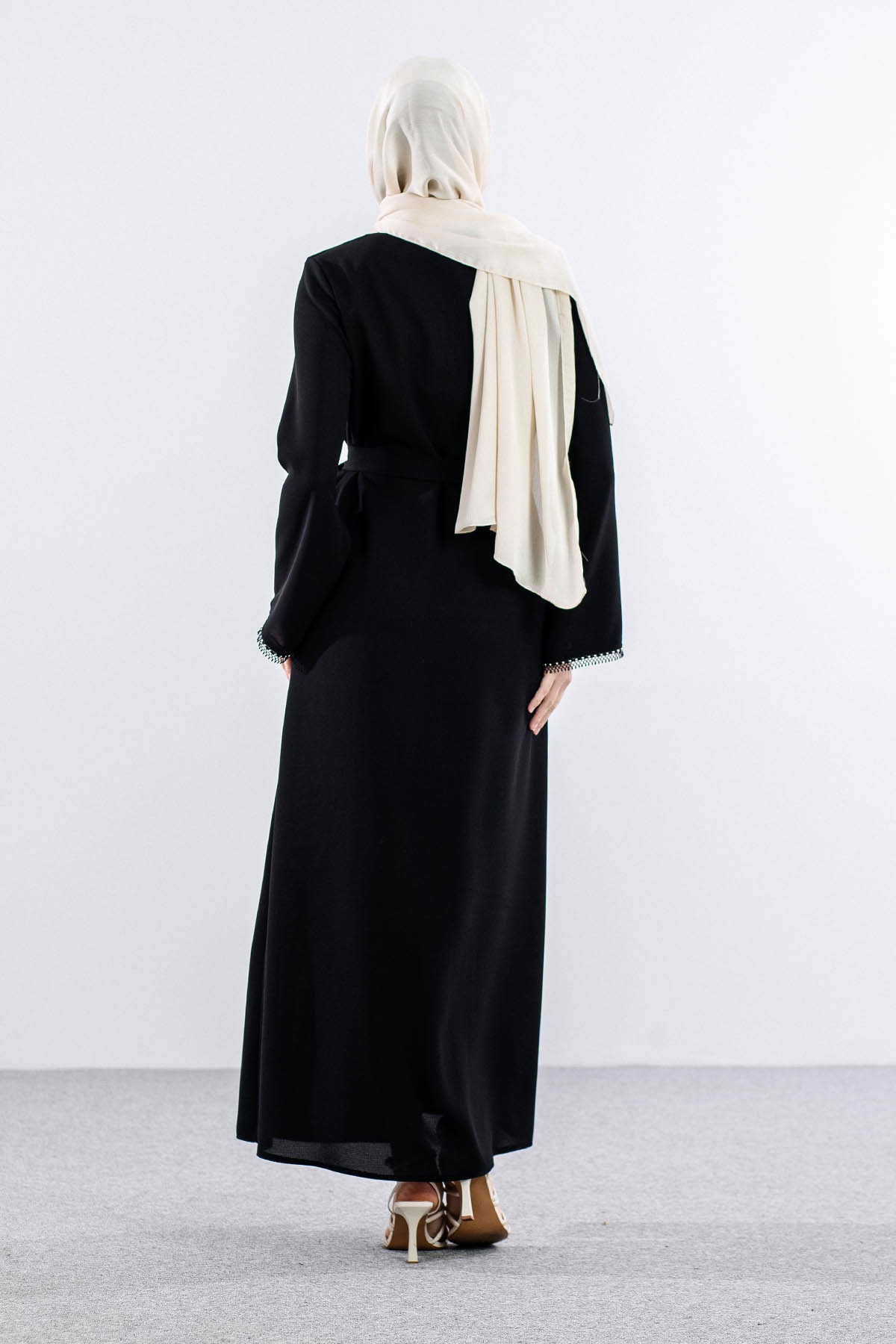 2169 Ferace 38-48 - Siyah  -- - 4