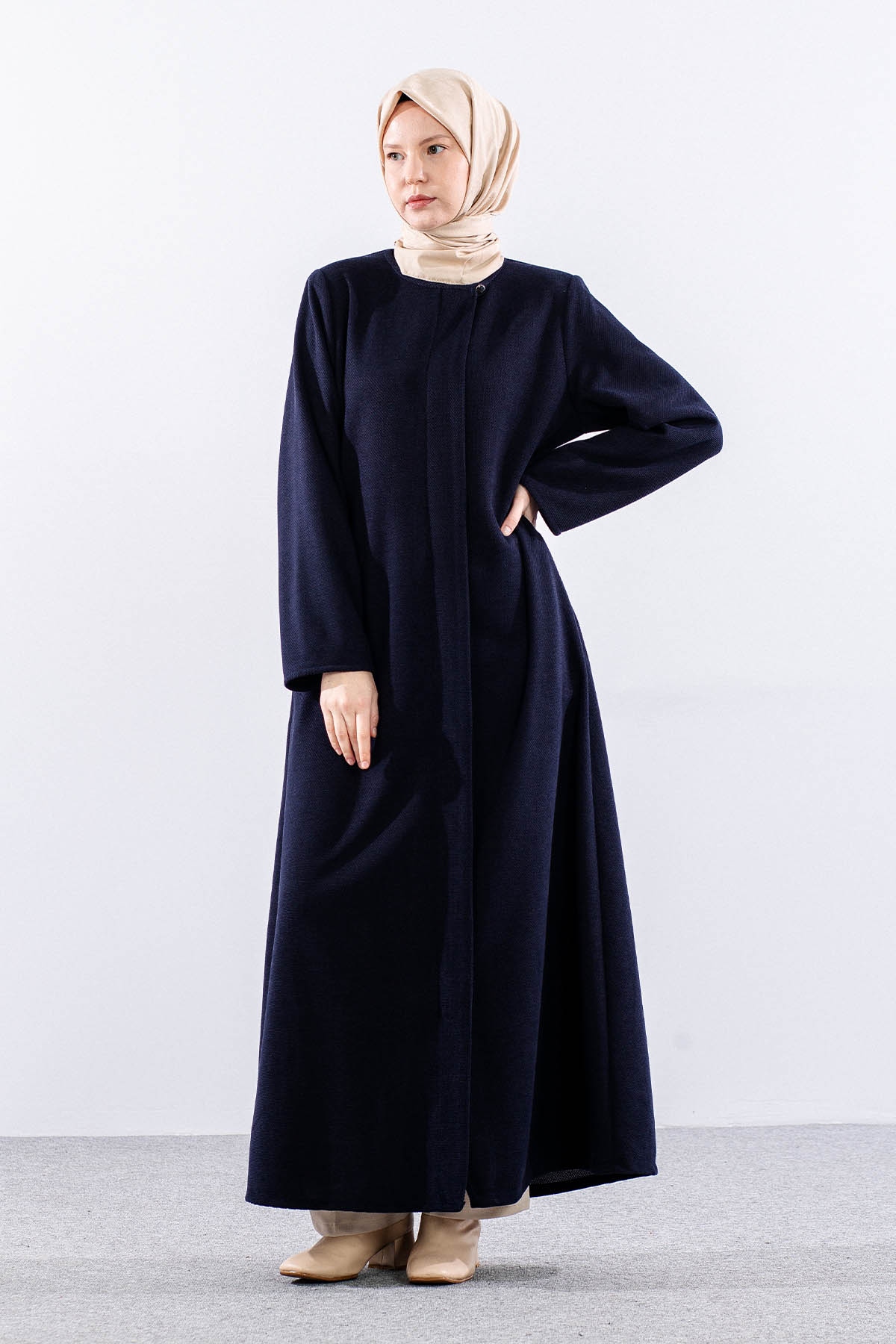 2180 Ferace 44-54 Sonil Kumas - Lacivert - 1