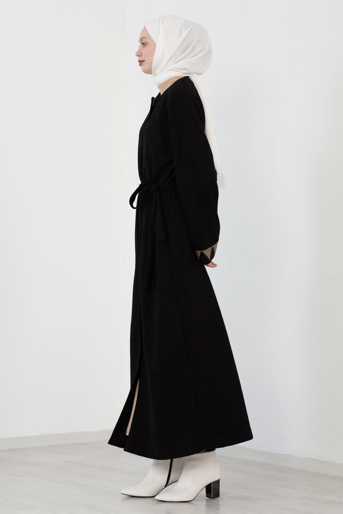 2186 Ferace 42-52 K .n - Siyah - 3