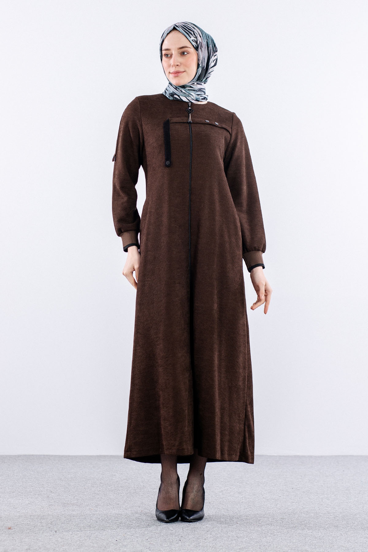 2190 Ferace 42-52 - Kahve - 2