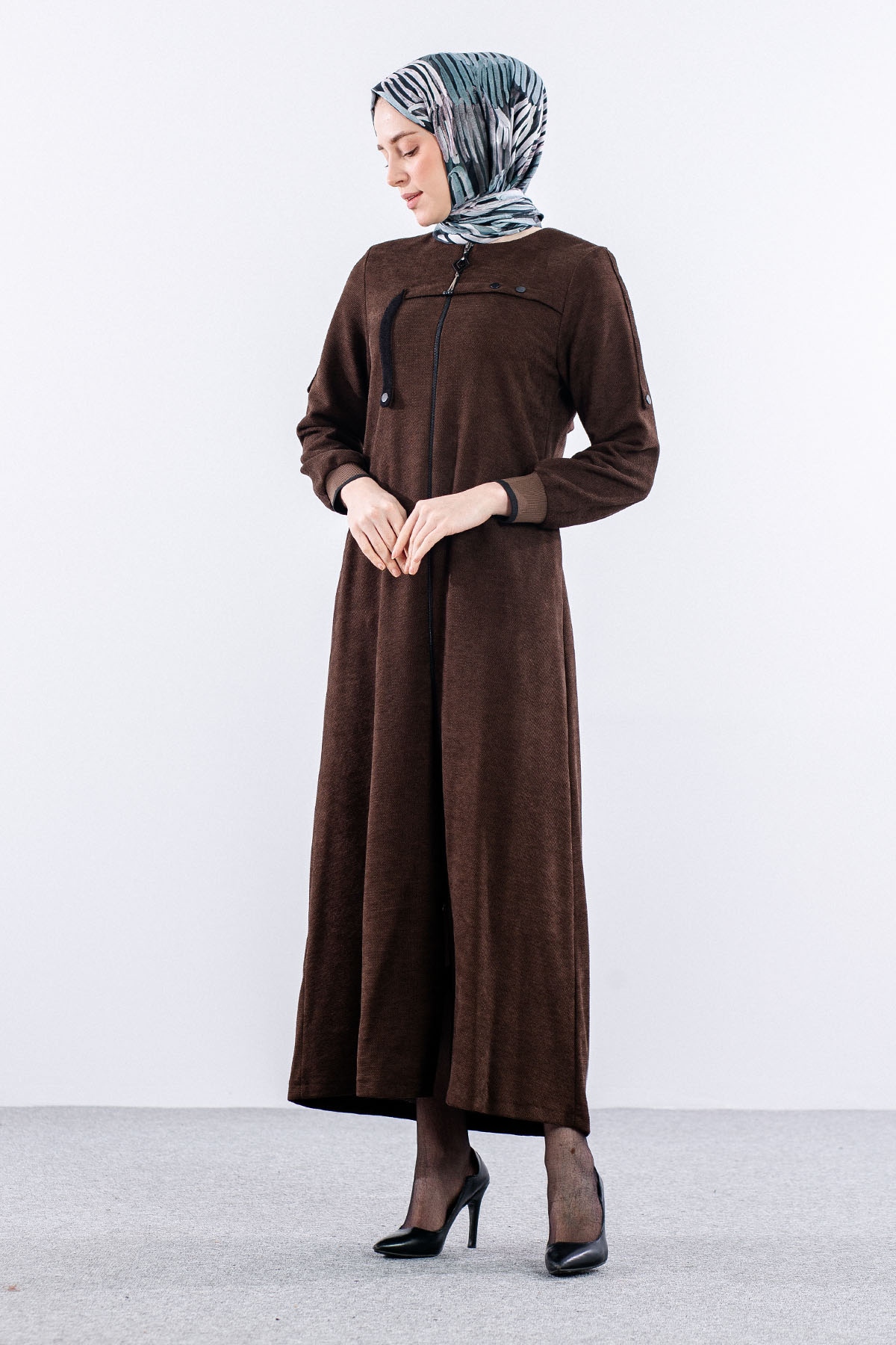 2190 Ferace 42-52 - Kahve - 4