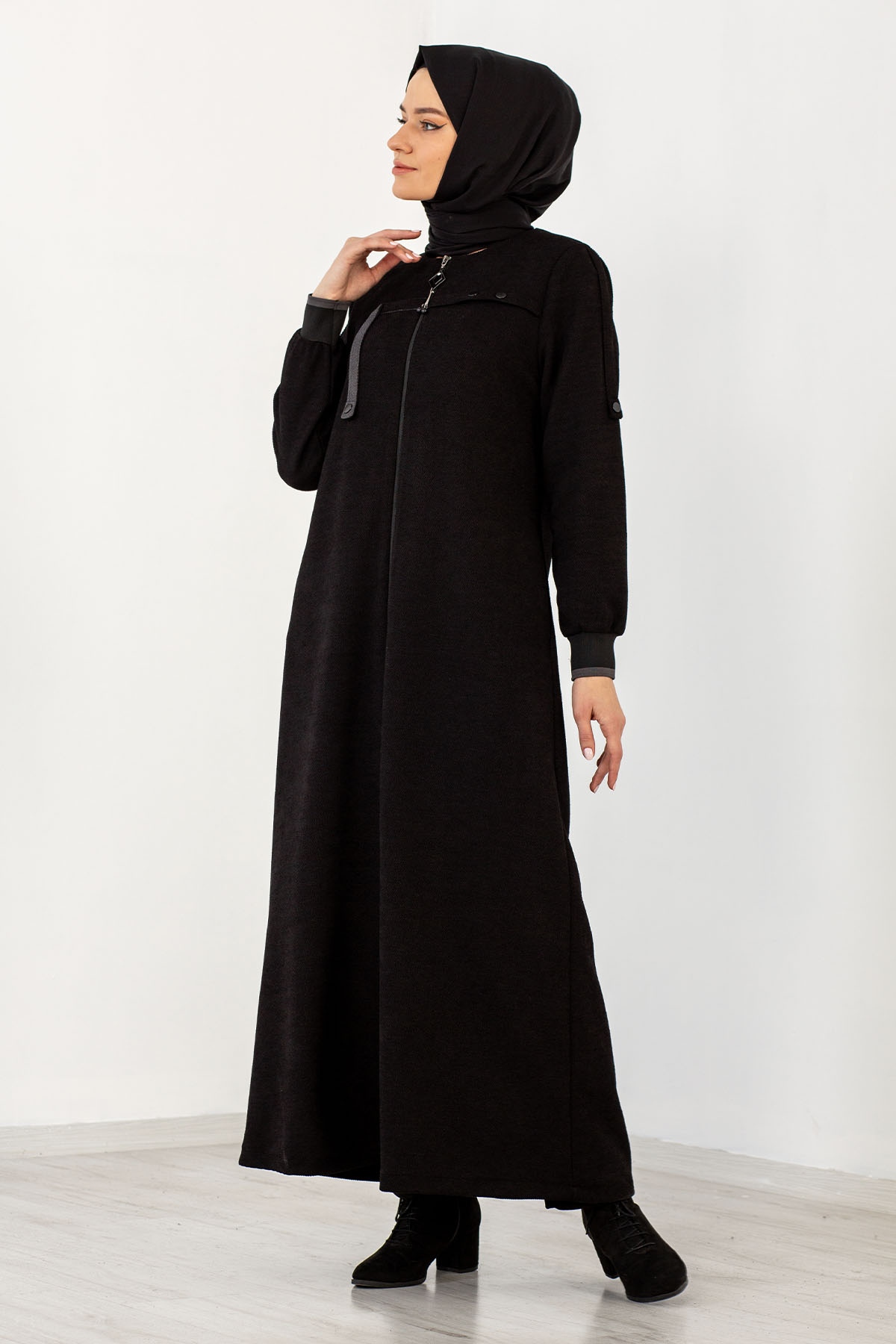 2190 Ferace 42-52 Ribana - Siyah_gri - 2