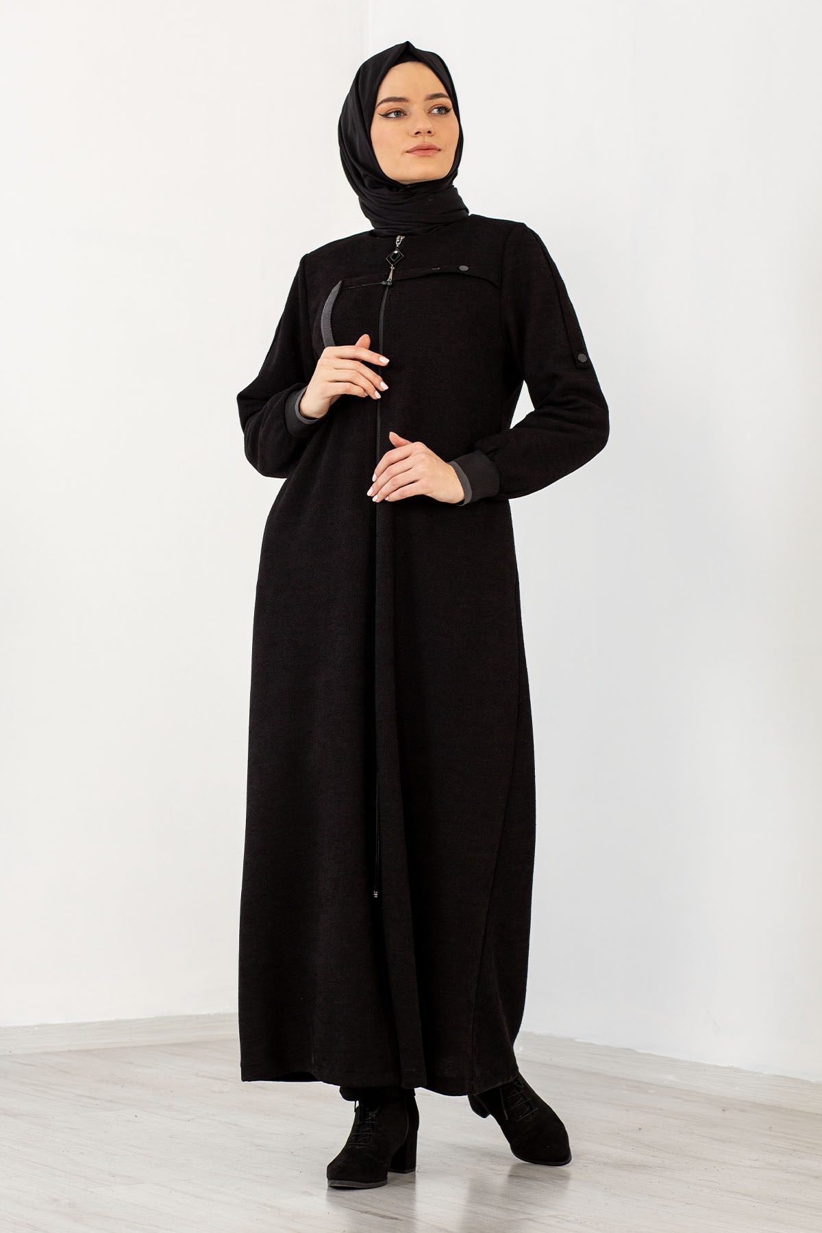 2190 Ferace 42-52 Ribana - Siyah_gri - 3