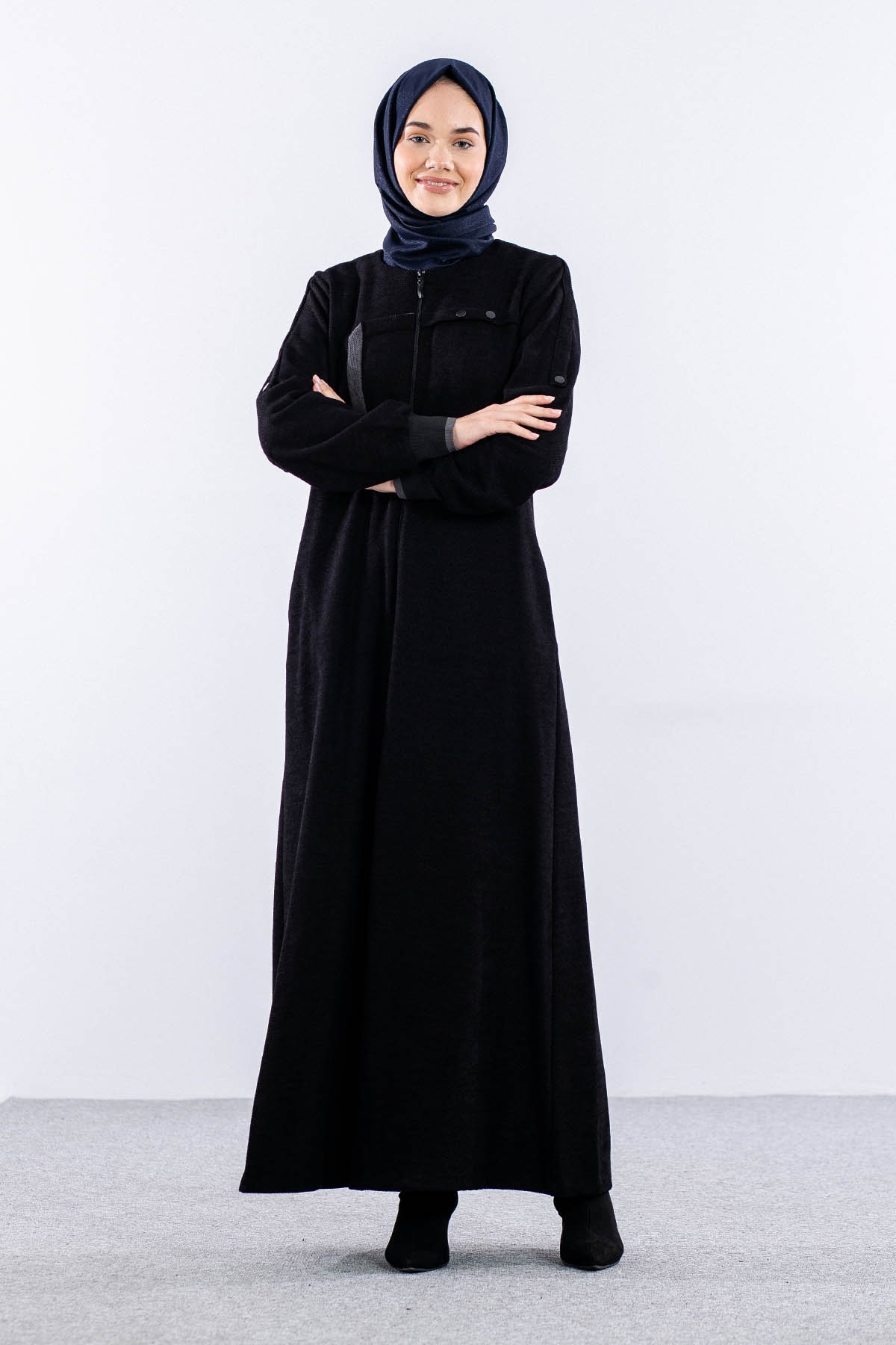 2190 Ferace 42-52 - Siyah - 1