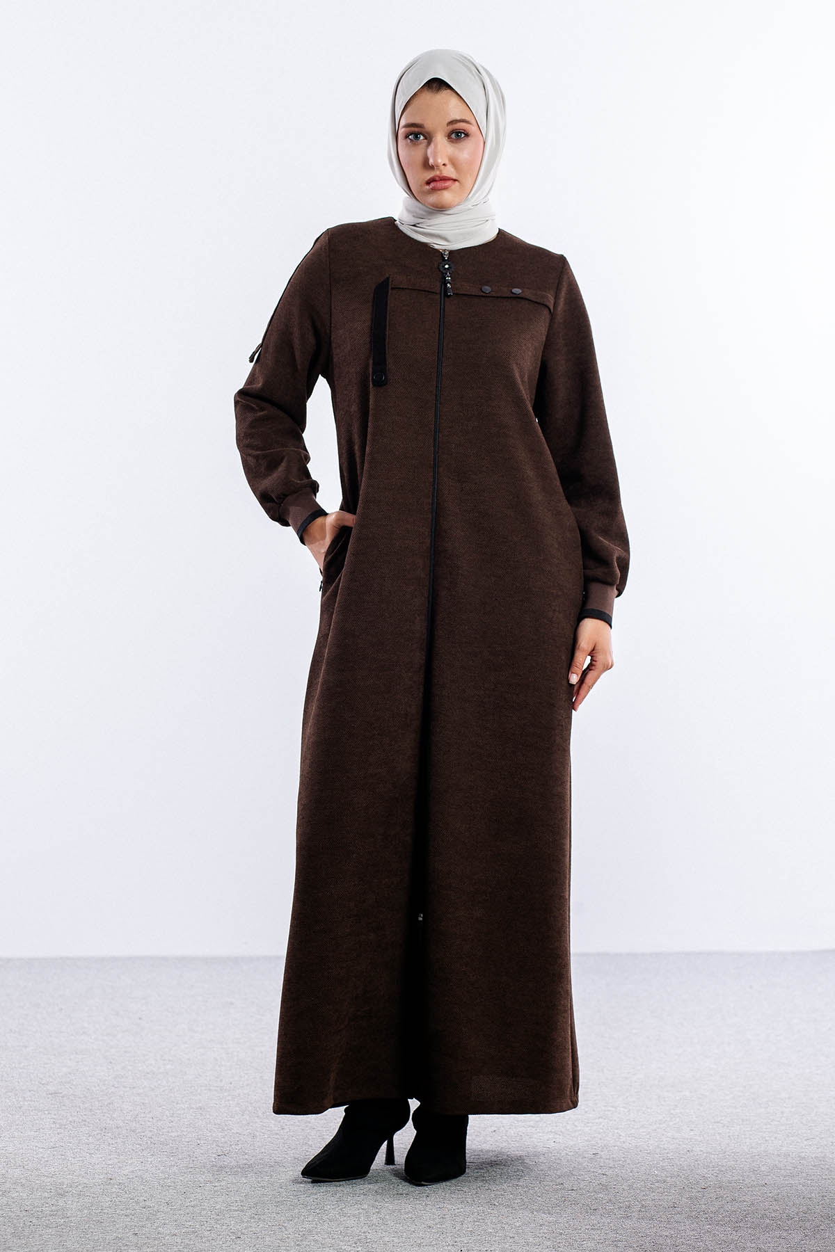 2190 Ferace 42-52 Sonil Ribana - Kahve - 1