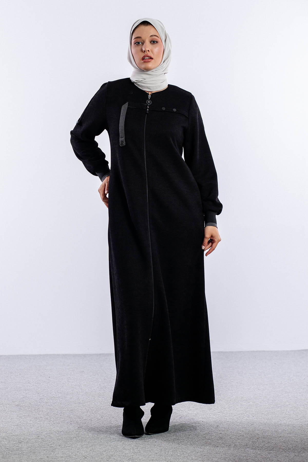 2190 Ferace 42-52 Sonil Ribana - Siyah - 1