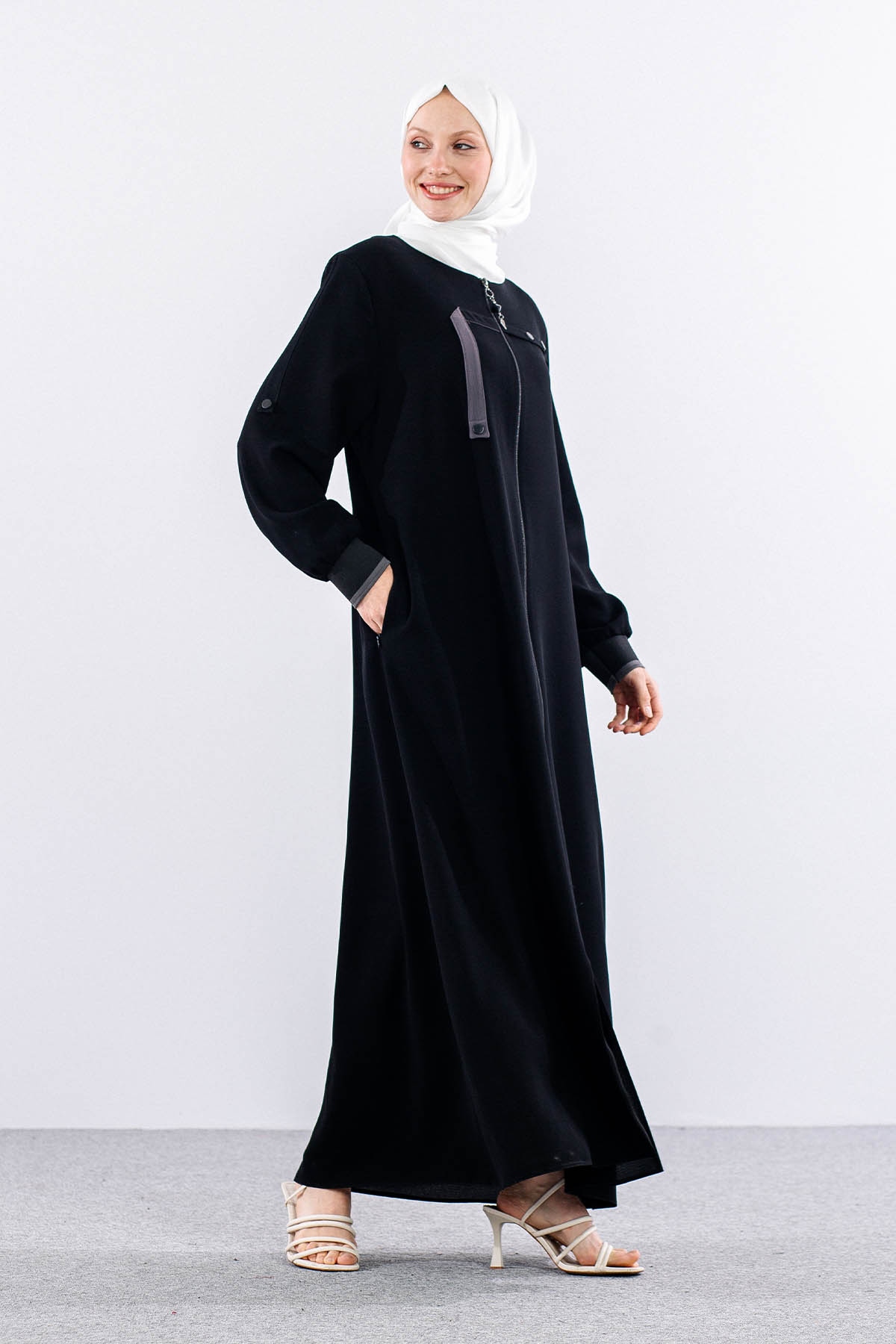 2190 Ferace 46-52 - Siyah - 5