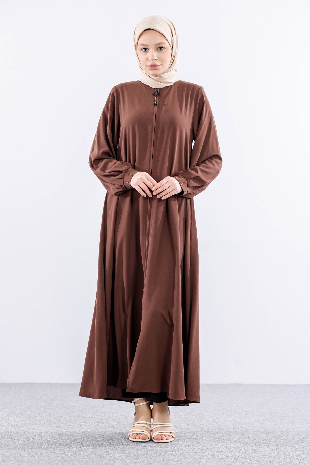 2199 Ferace 38-48 - S_kahve  - - 1