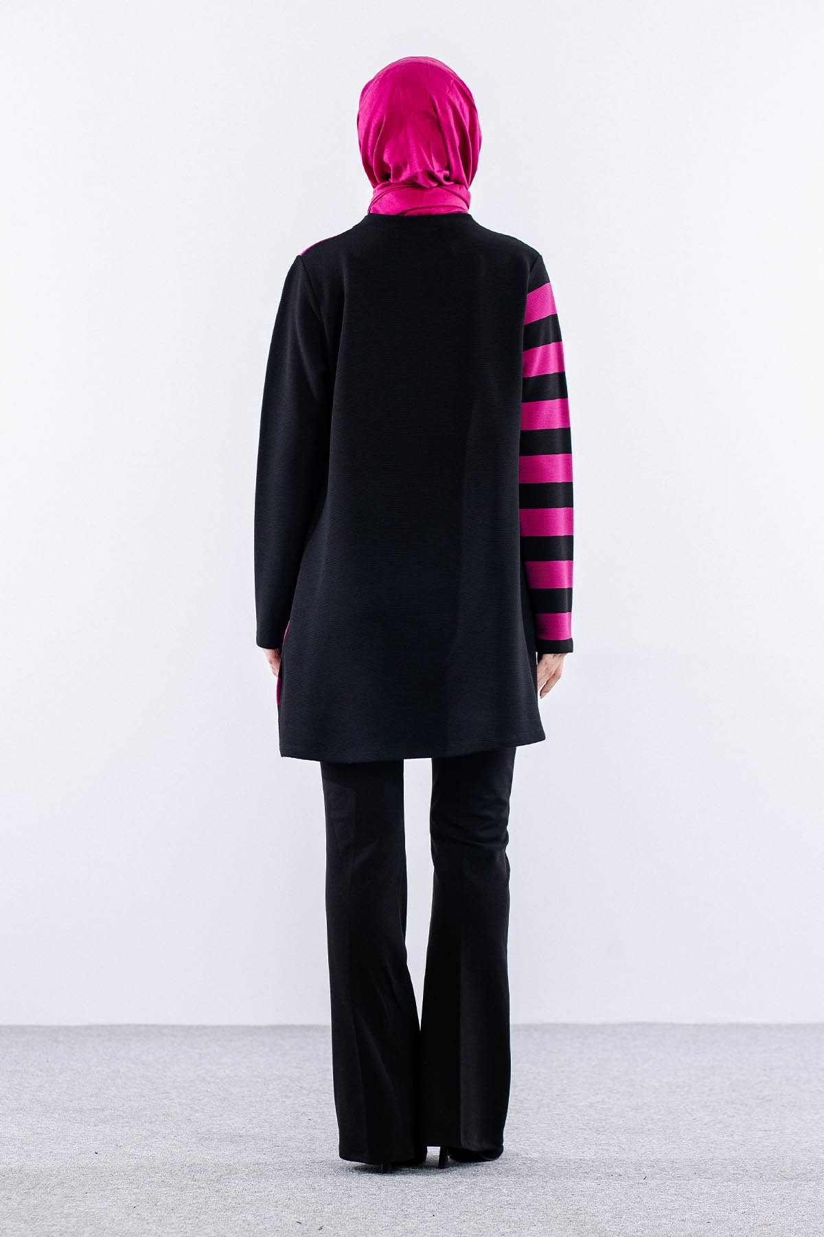 2201 Tunik 42-48 - Fusya - 4