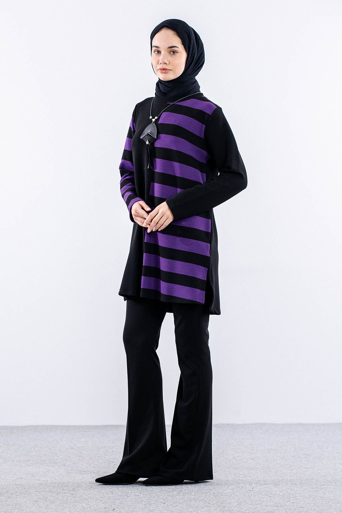 2201 Tunik 42-48 - Lila - 2