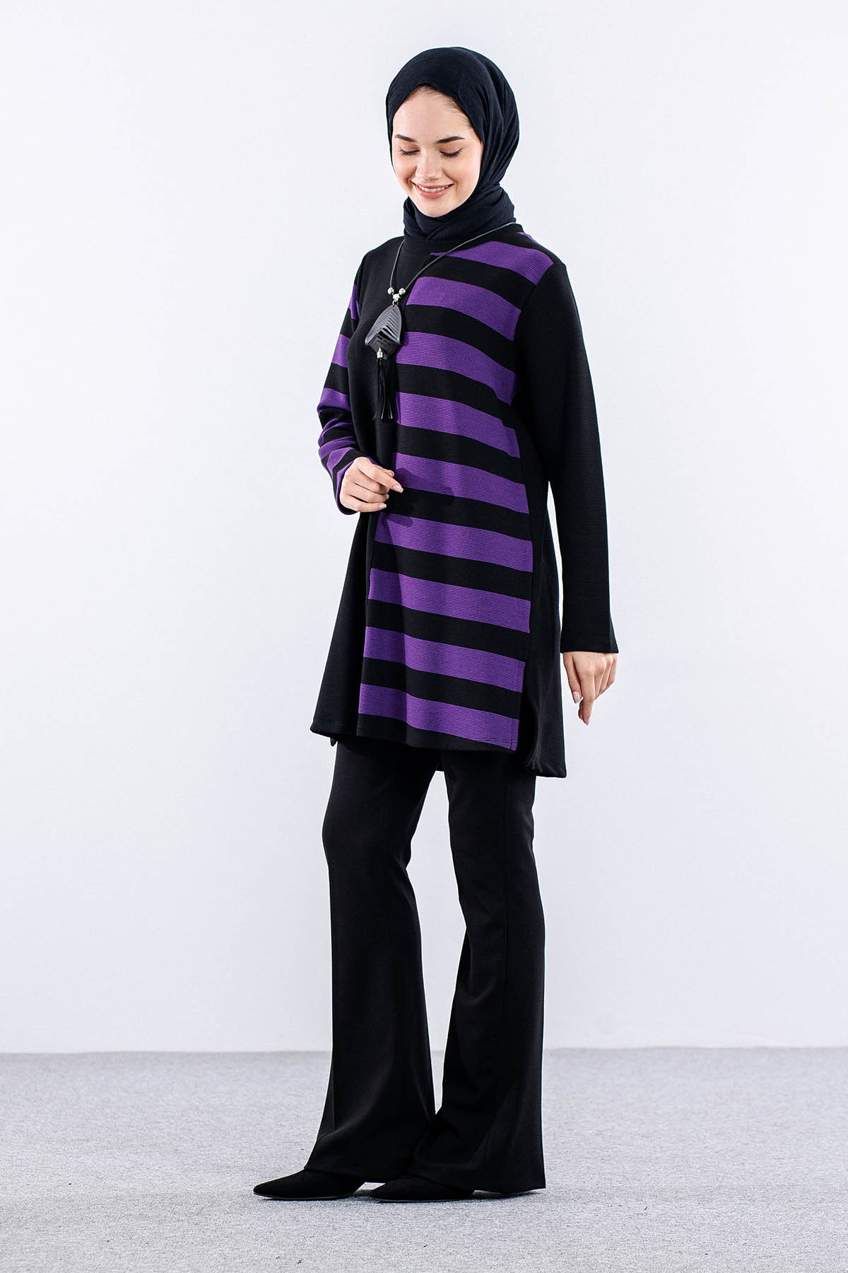 2201 Tunik 42-48 - Lila - 3
