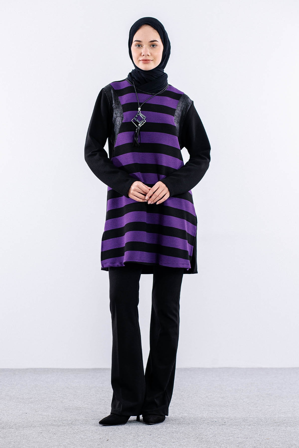 2202 Tunik 42-48 - Lila - 1