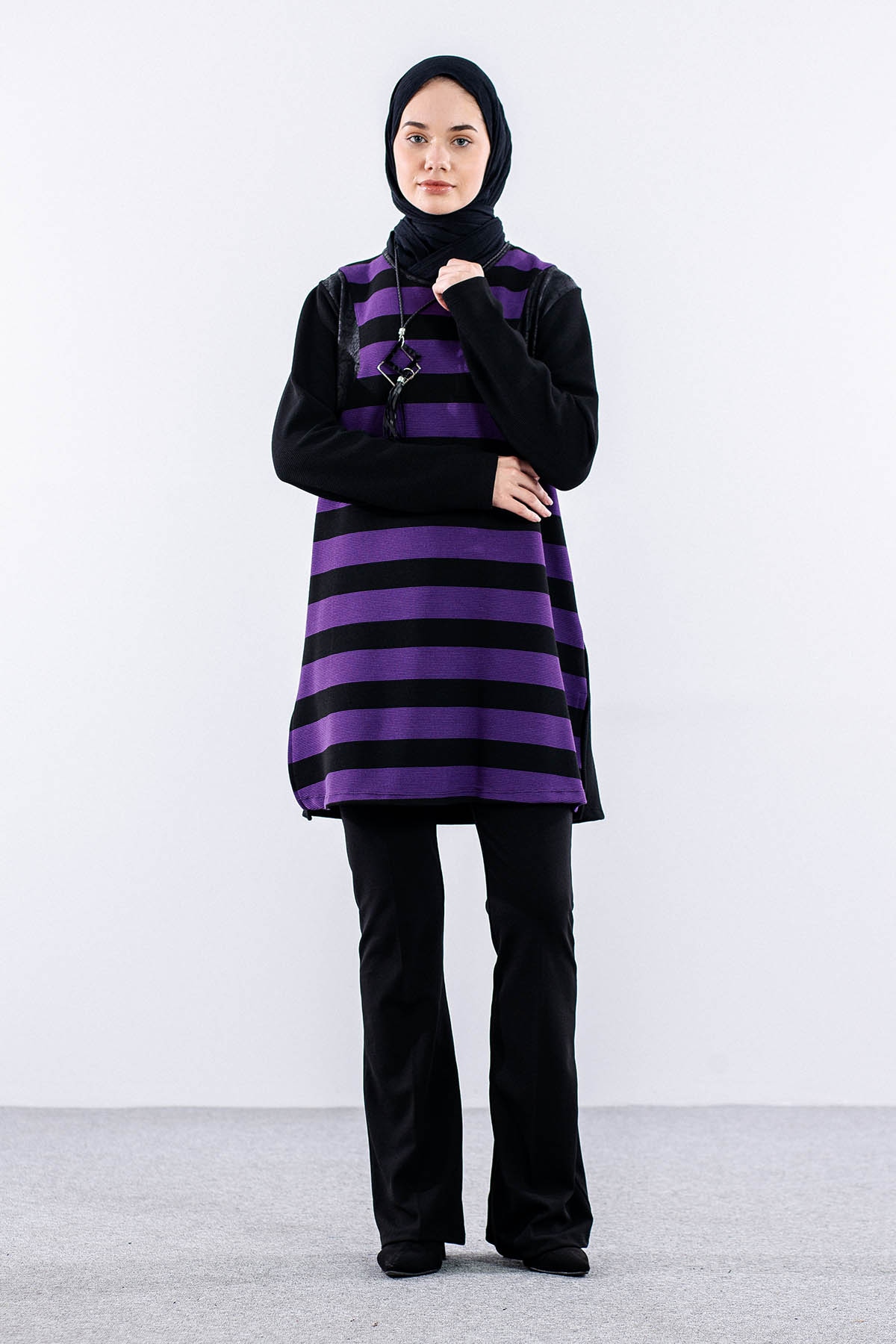 2202 Tunik 42-48 - Lila - 2