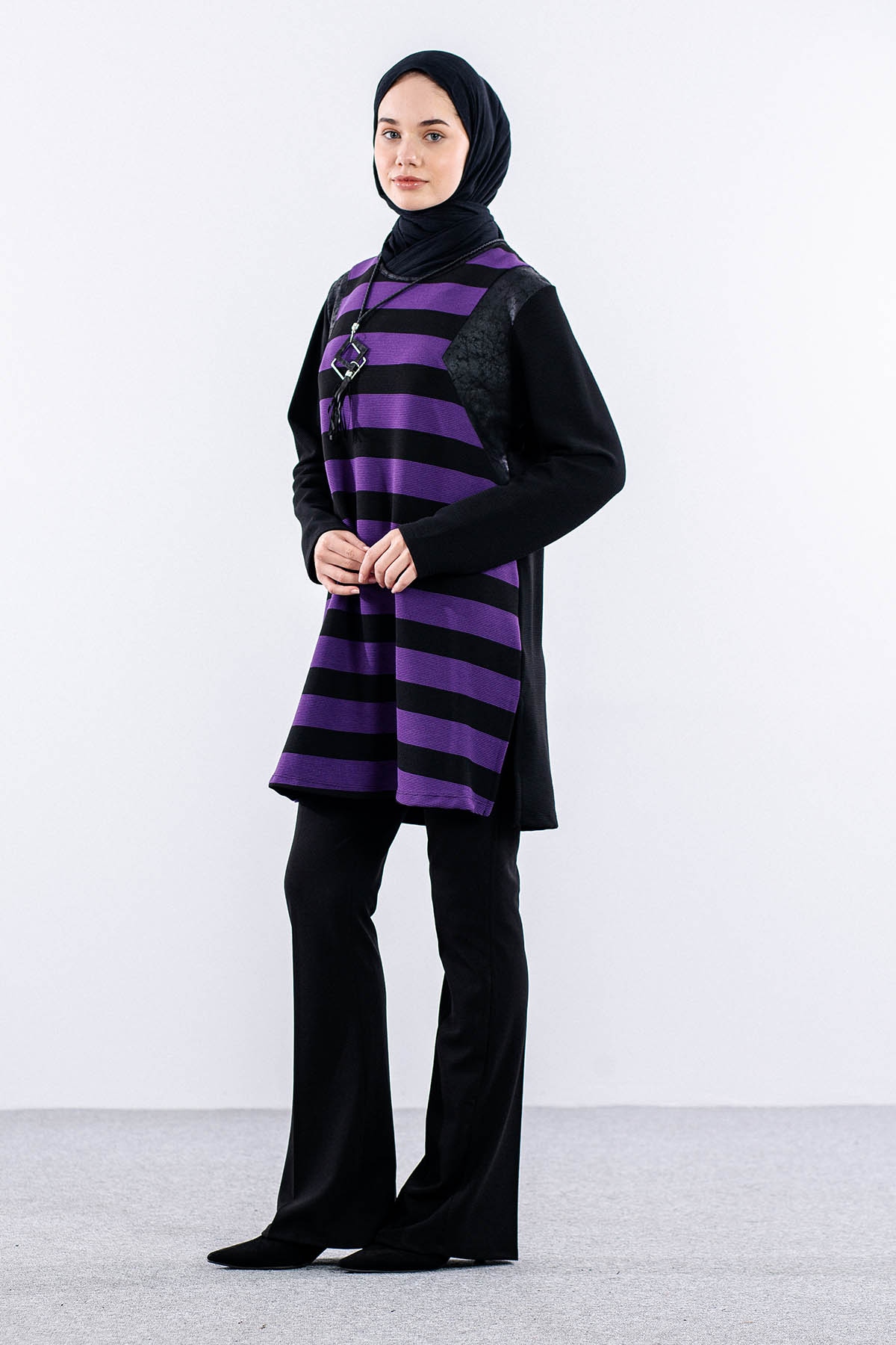 2202 Tunik 42-48 - Lila - 3