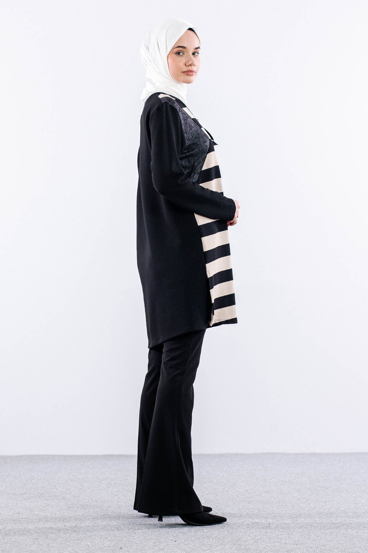 2202 Tunik 42-48 - Siyah - 4