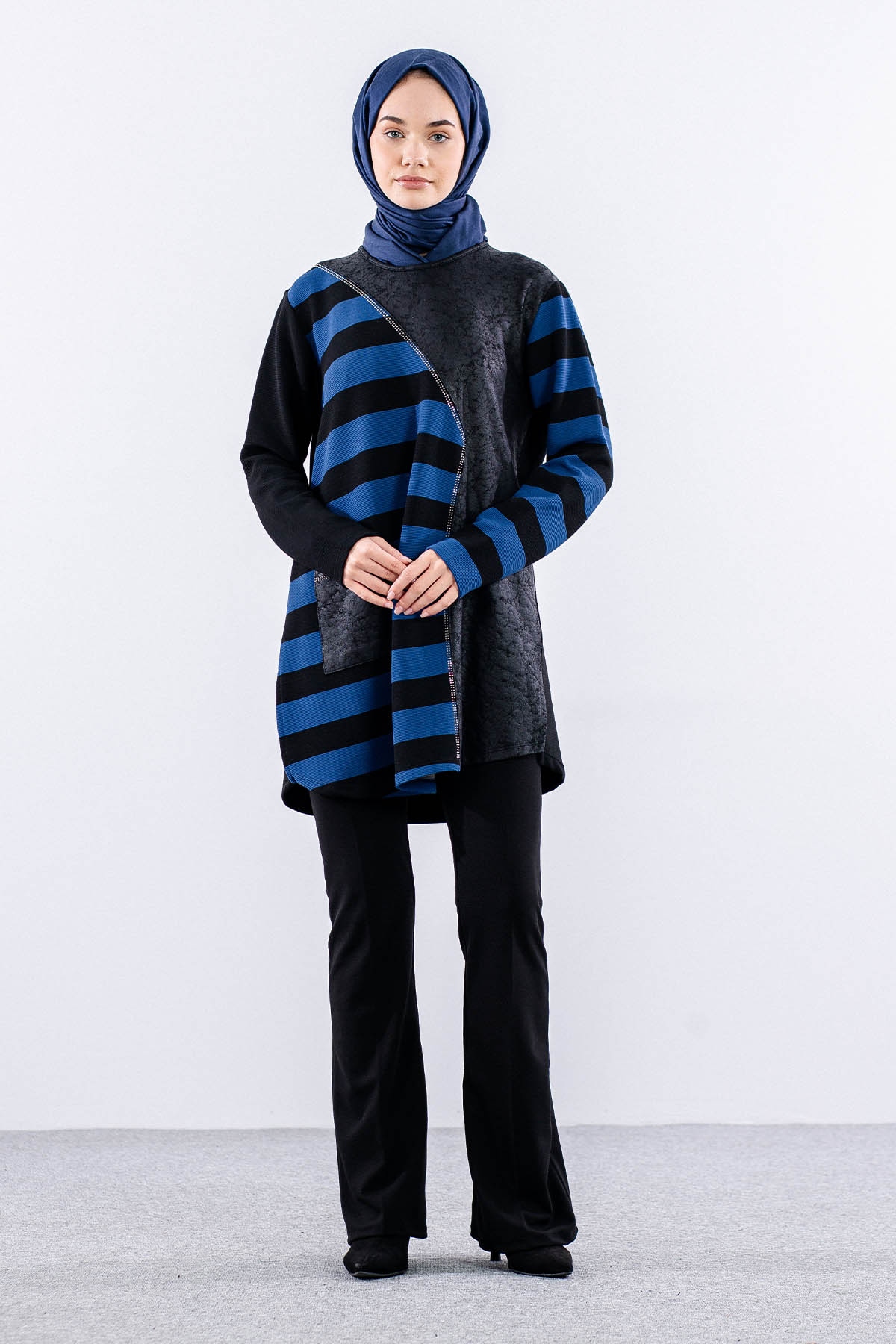 2204 Tunik 42-48 - Indigo - 1