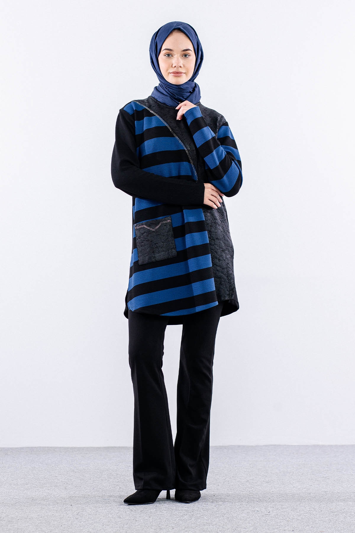 2204 Tunik 42-48 - Indigo - 3