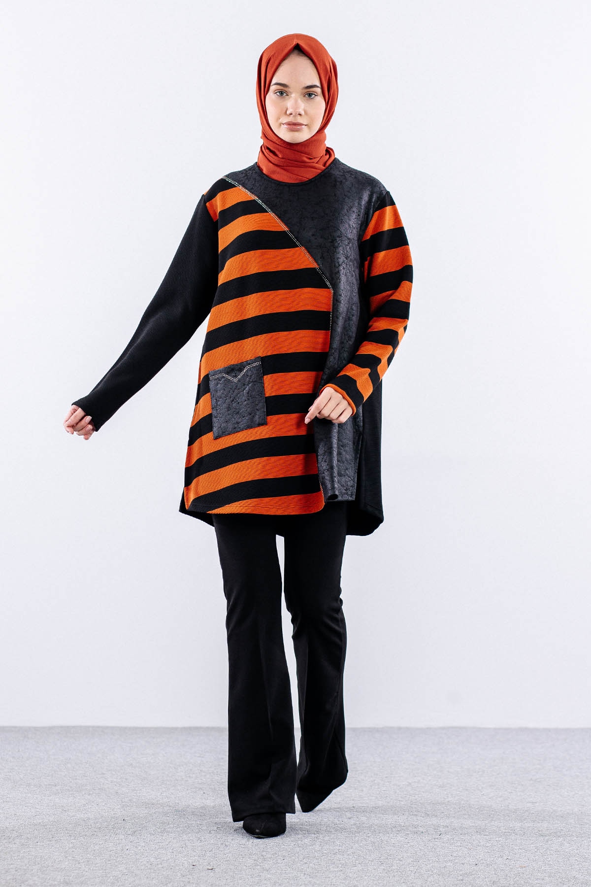 2204 Tunik 42-48 - Kiremit - 2