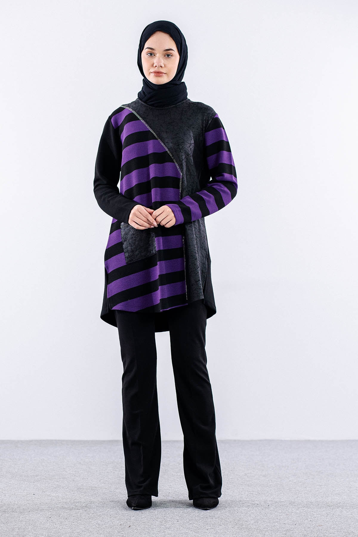 2204 Tunik 42-48 - Lila - 1