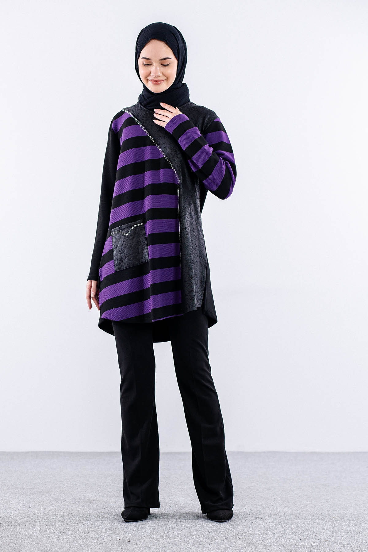 2204 Tunik 42-48 - Lila - 3