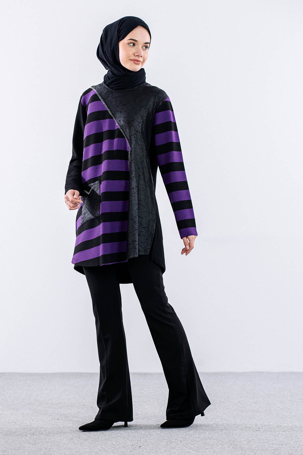2204 Tunik 42-48 - Lila - 4