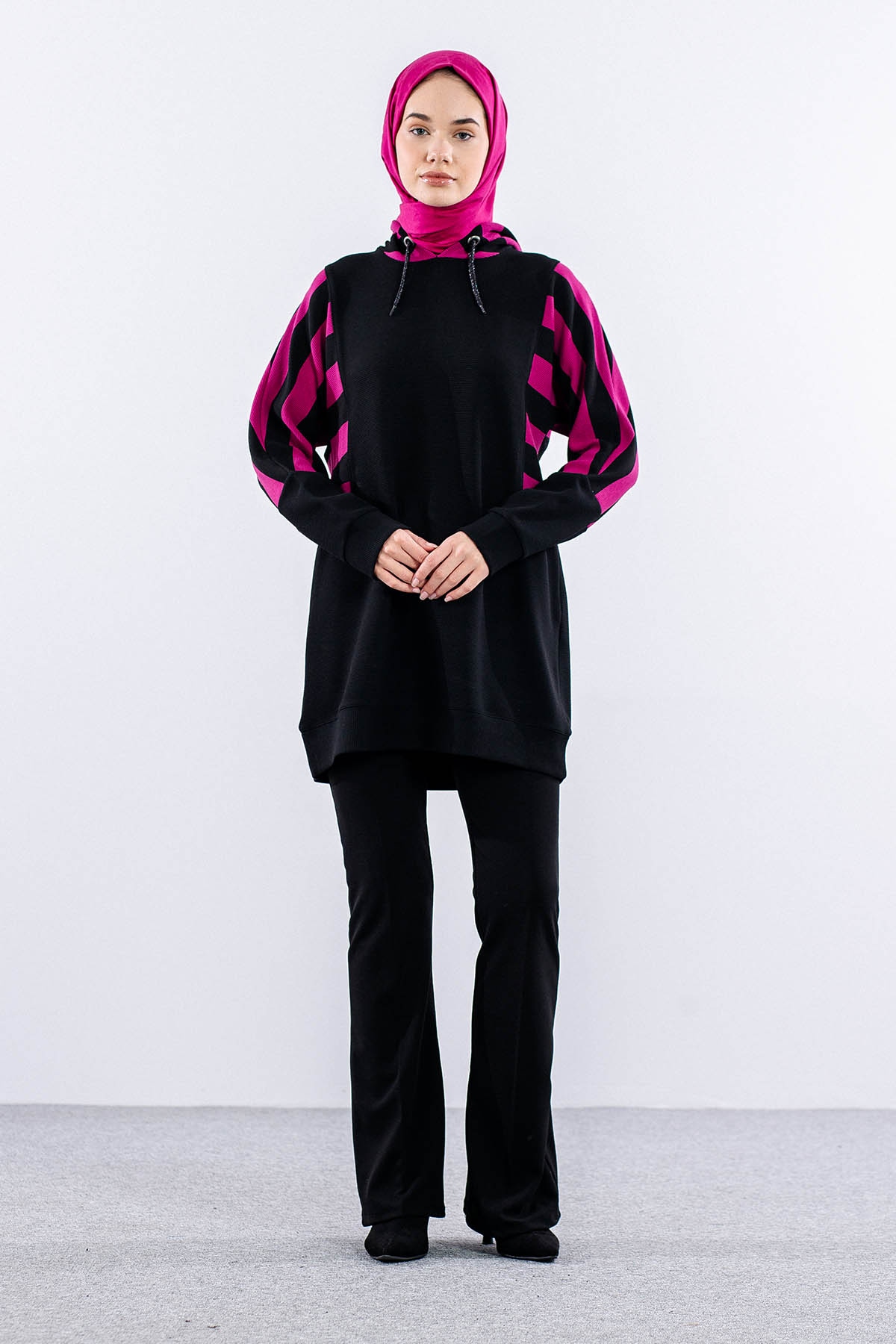 2206 Tunik 42-48 - Fusya - 1