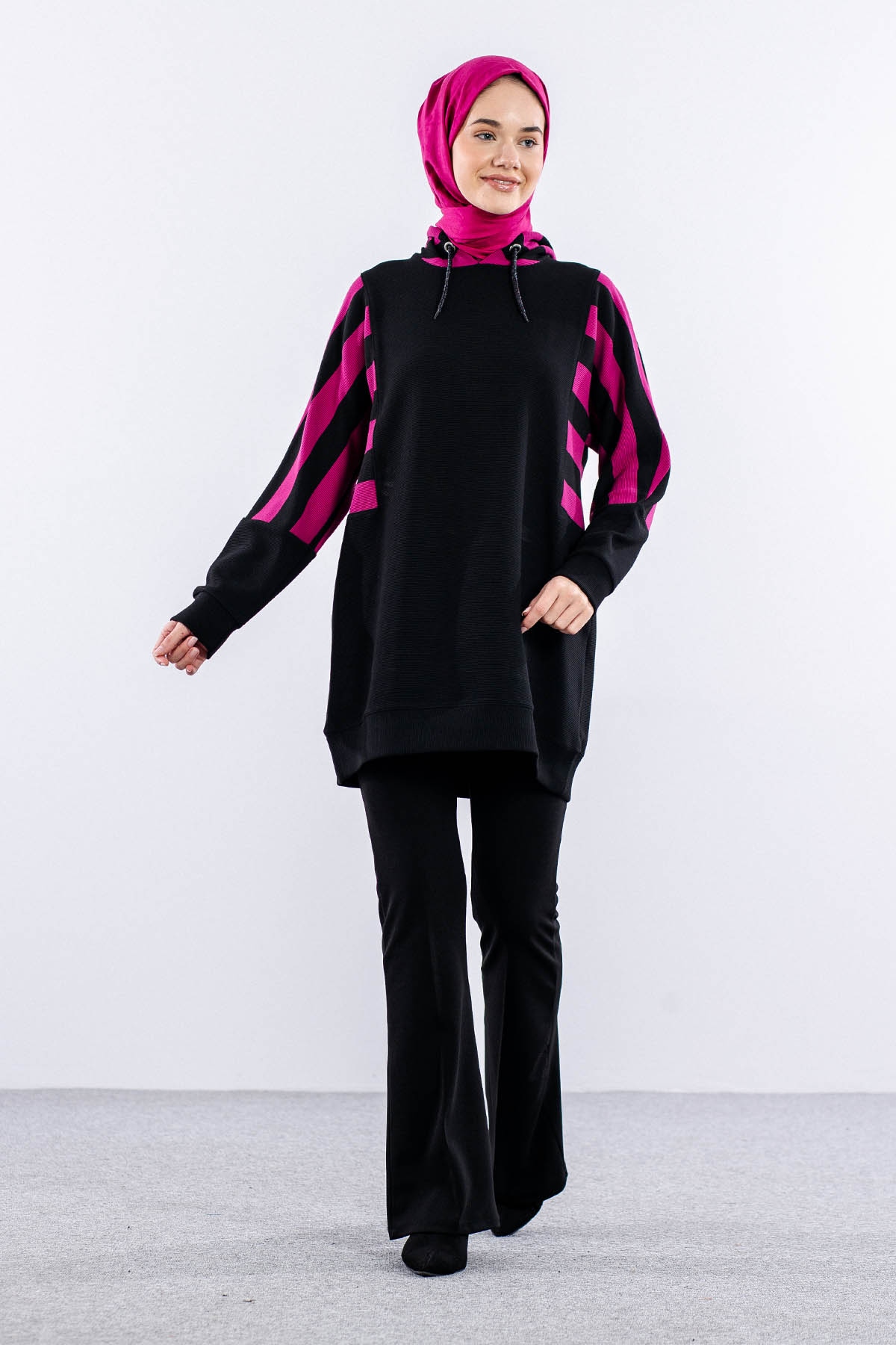 2206 Tunik 42-48 - Fusya - 2