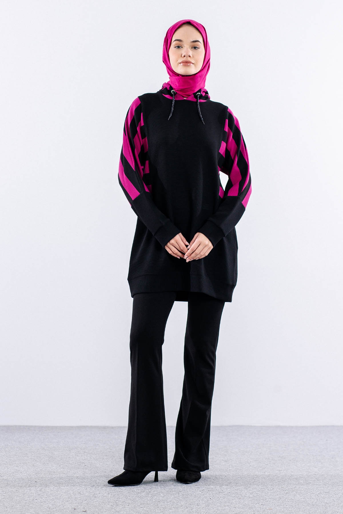 2206 Tunik 42-48 - Fusya - 3