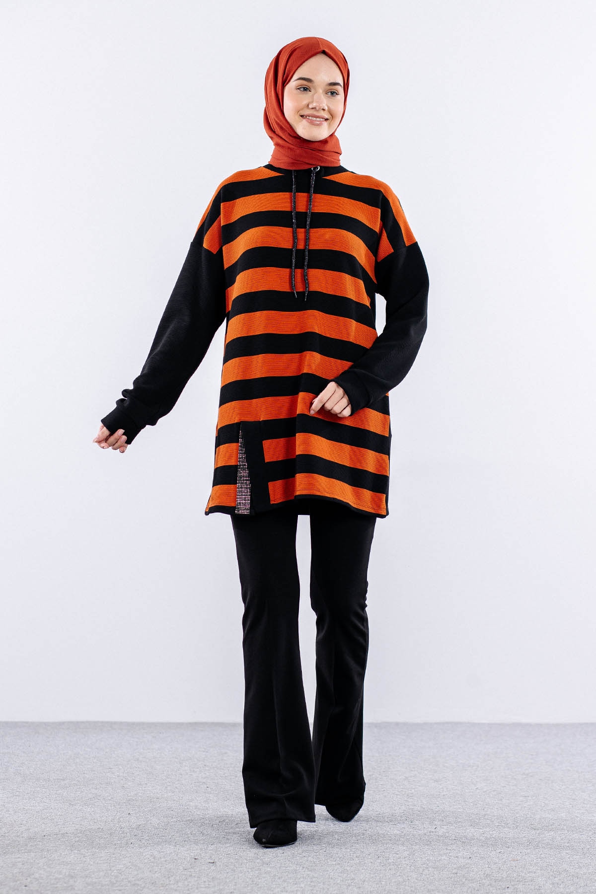 2207 Tunik 42-48 - Kiremit - 2