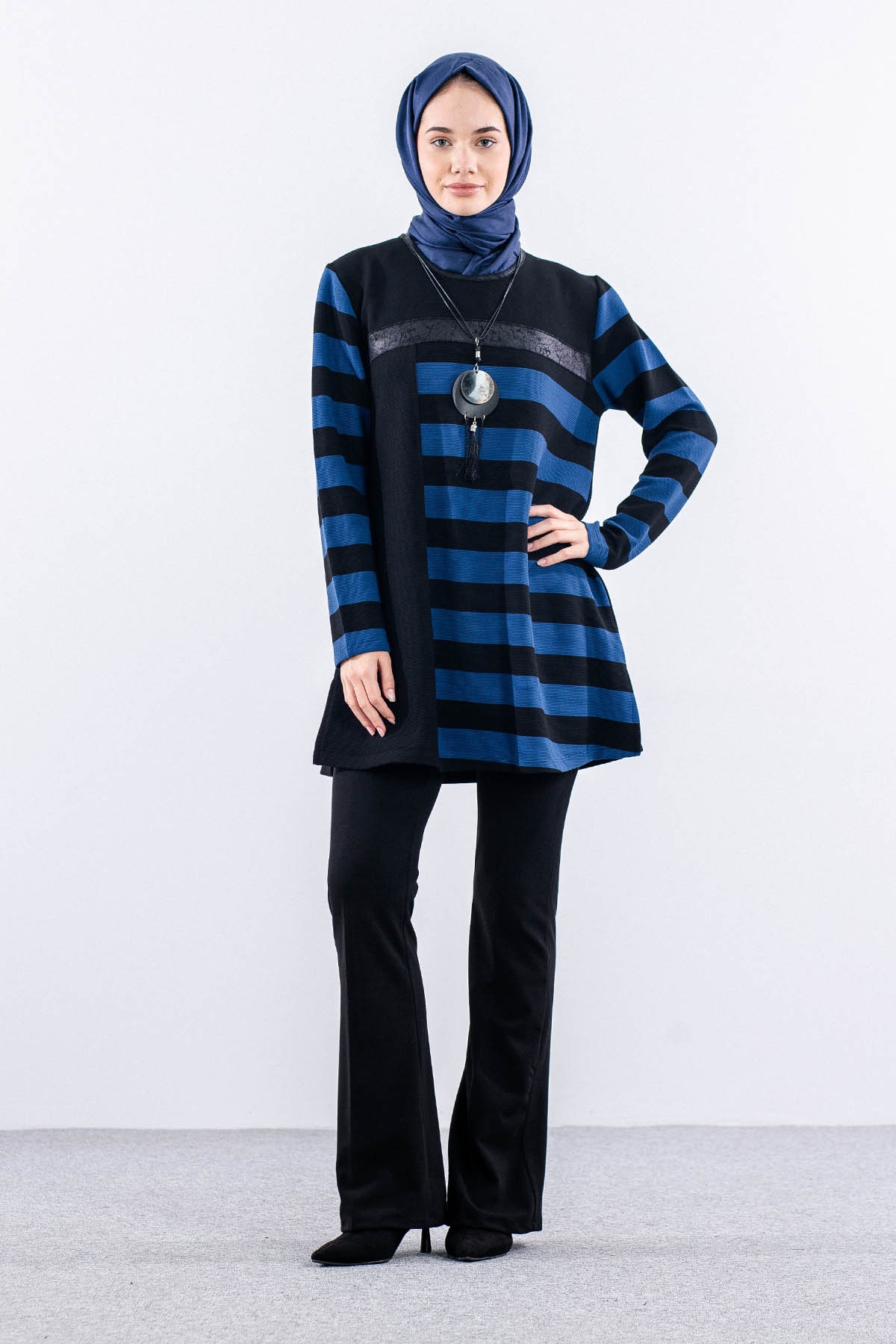 2212 Tunik 42-48 - Indigo - 1