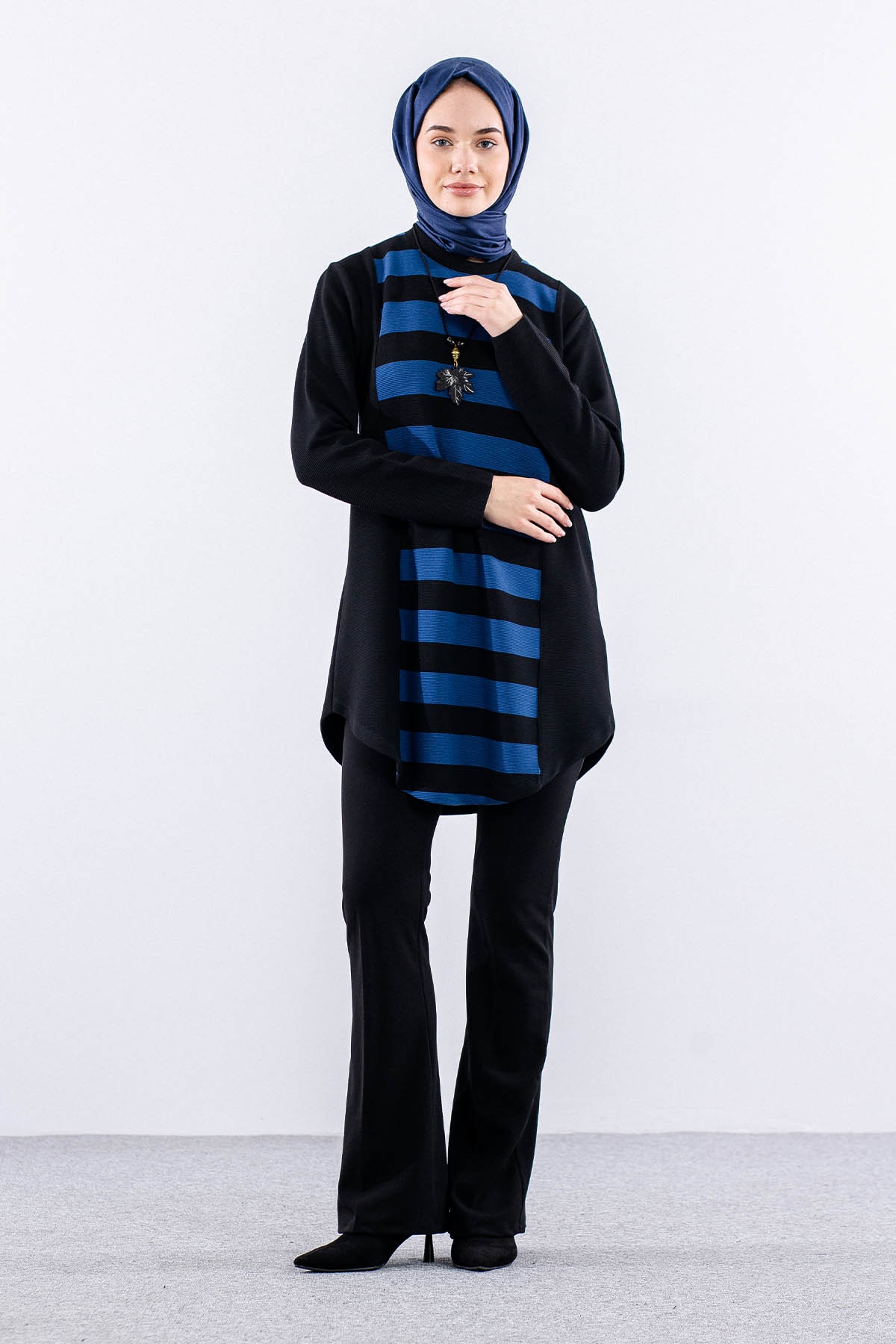 22203 Tunik 42-48 - Indigo - 1