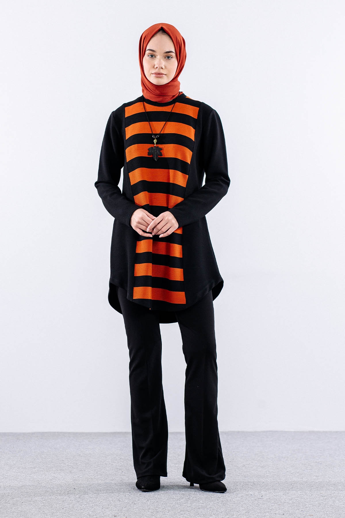 22203 Tunik 42-48 - Kiremit - 1