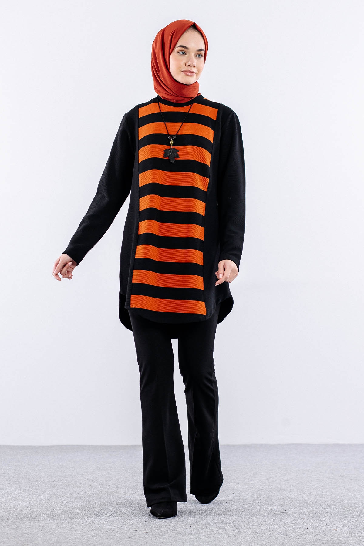 22203 Tunik 42-48 - Kiremit - 2