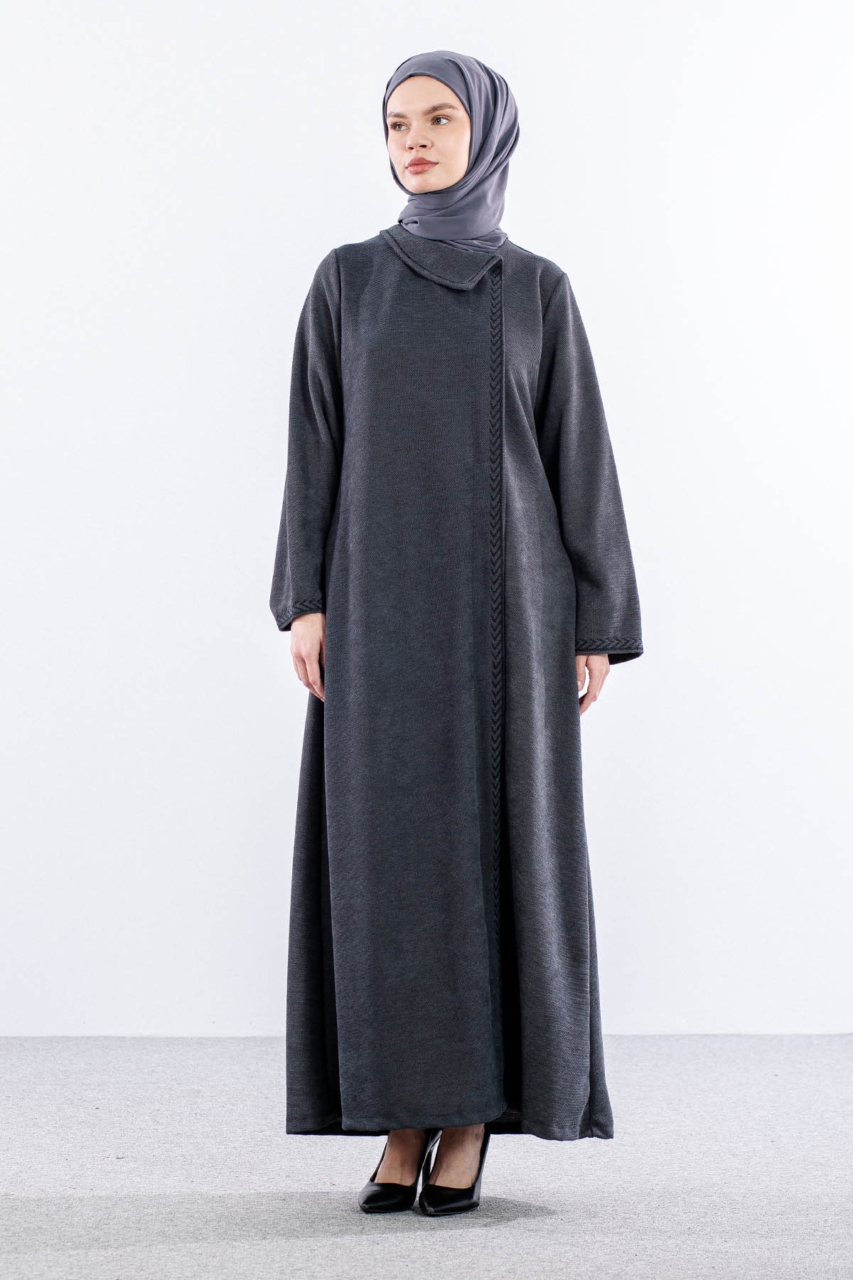 2238 Ferace 42-52 Sonil Kumas - Gri - 1