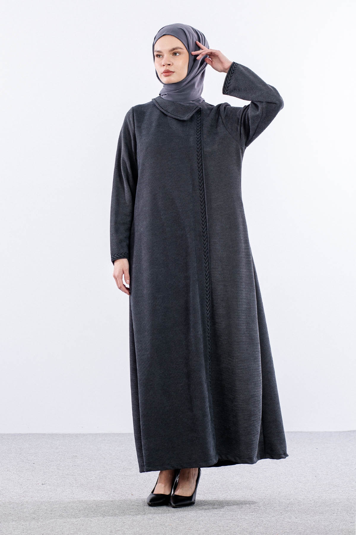 2238 Ferace 42-52 Sonil Kumas - Gri - 2