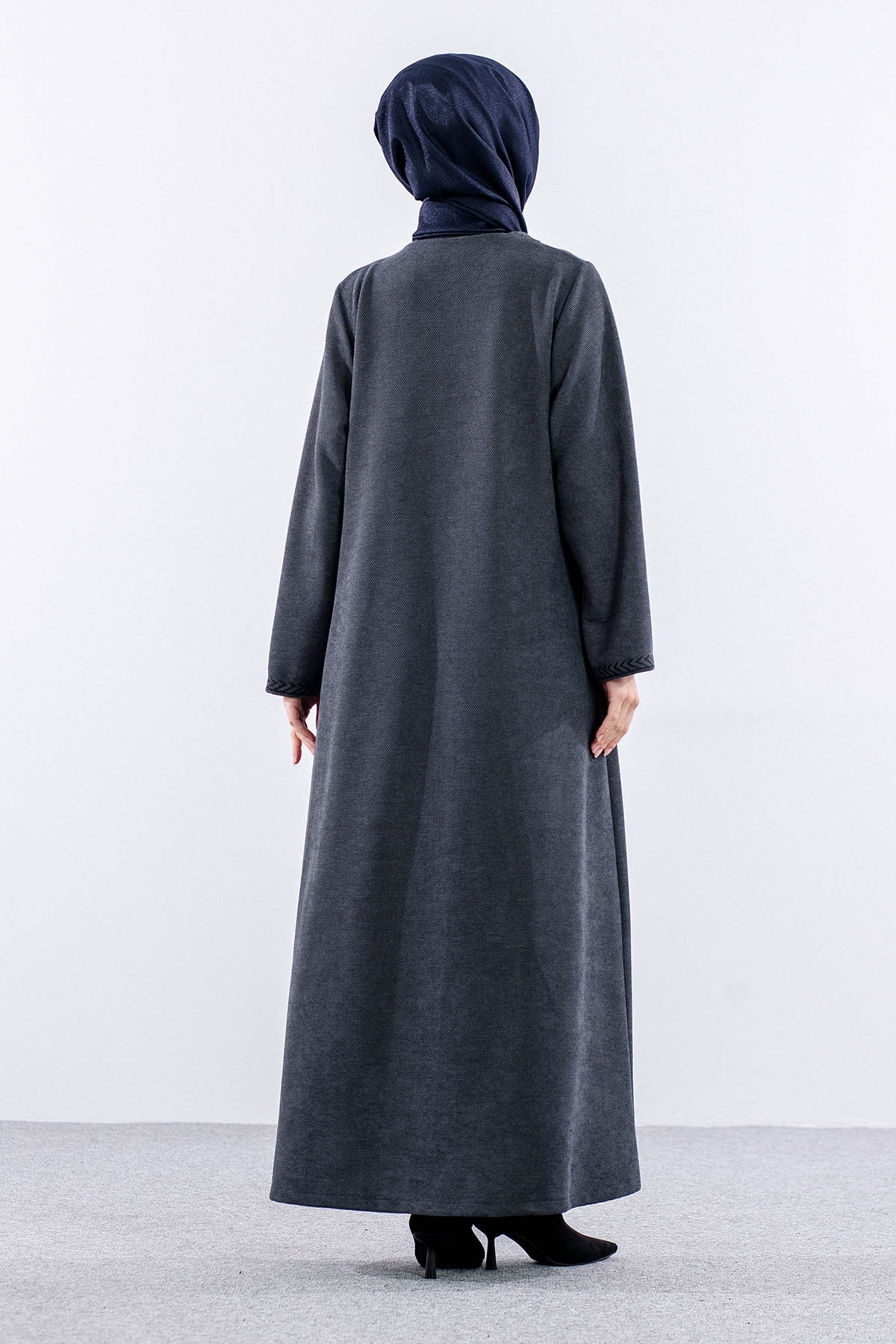 2238 Kiş Ferace 42-52 Nkş - Gri - 6