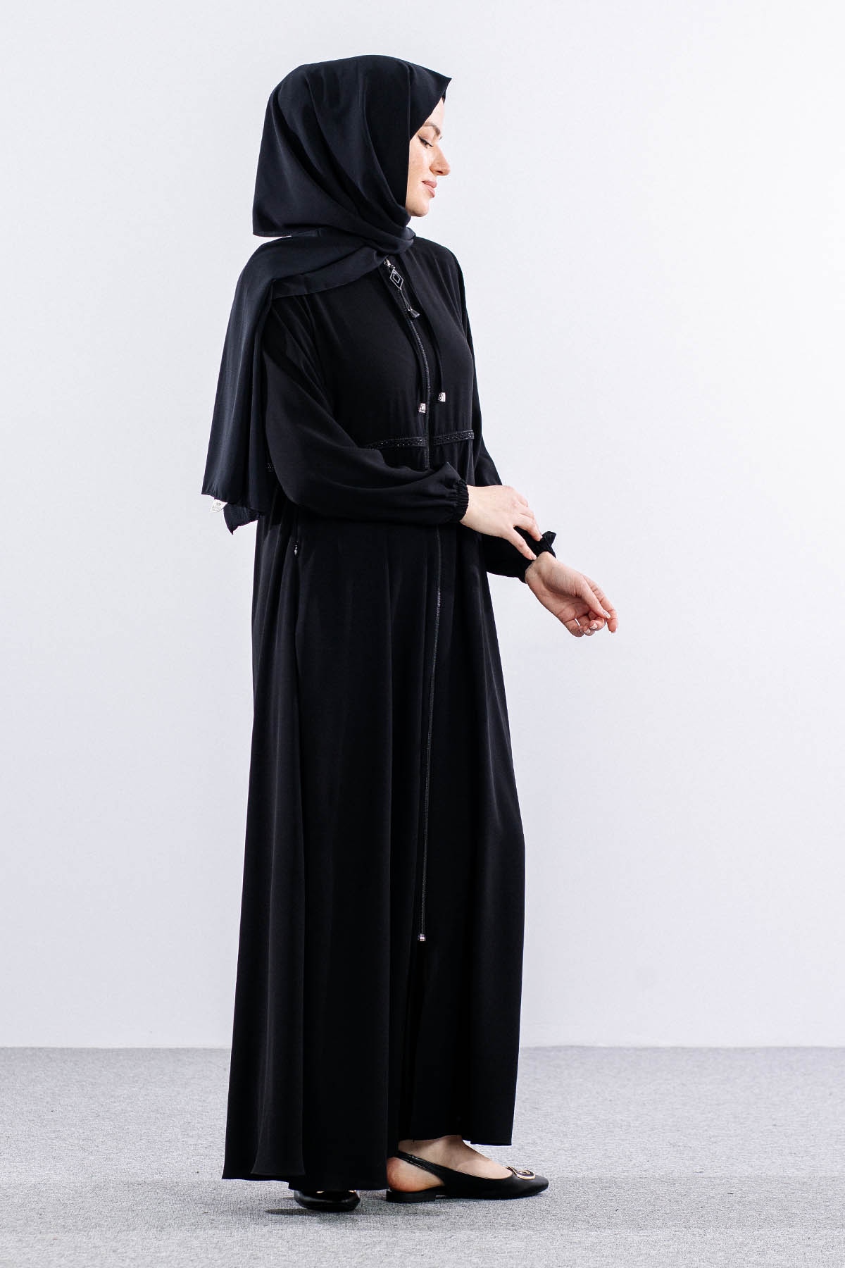 2241 Ferace 42-52 - Siyah  - - 3