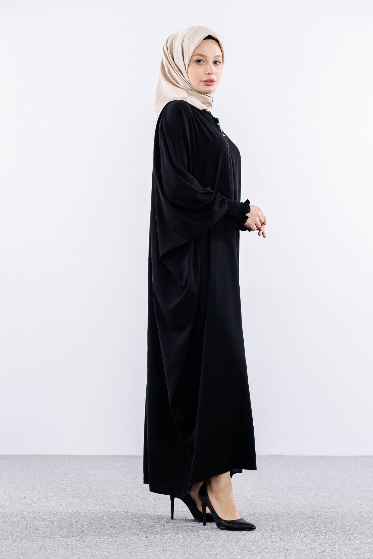 2245 Yarasa Ferace Tek - Siyah  - - 4