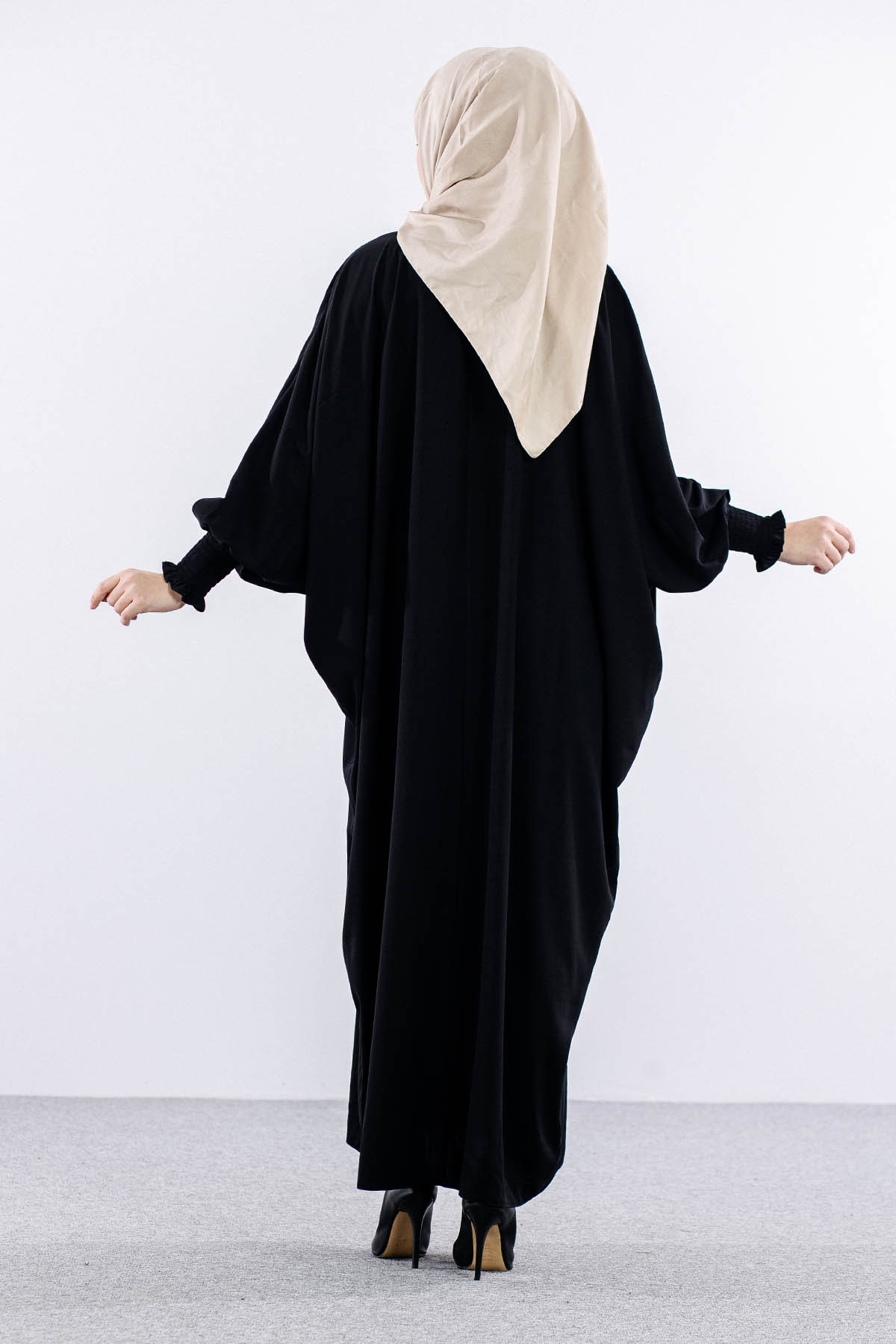 2245 Yarasa Ferace Tek - Siyah  - - 5