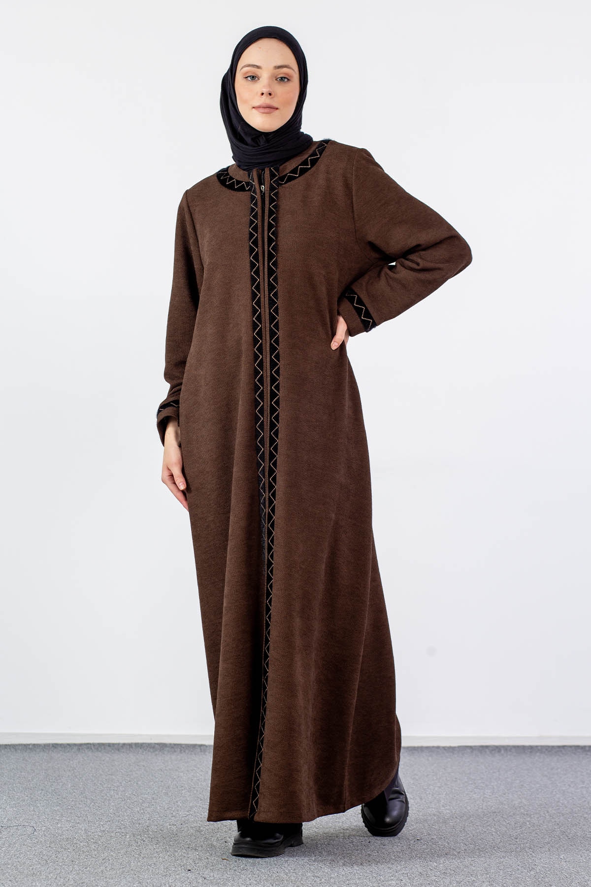 2251 Ferace 46-56 - Kahve - 1