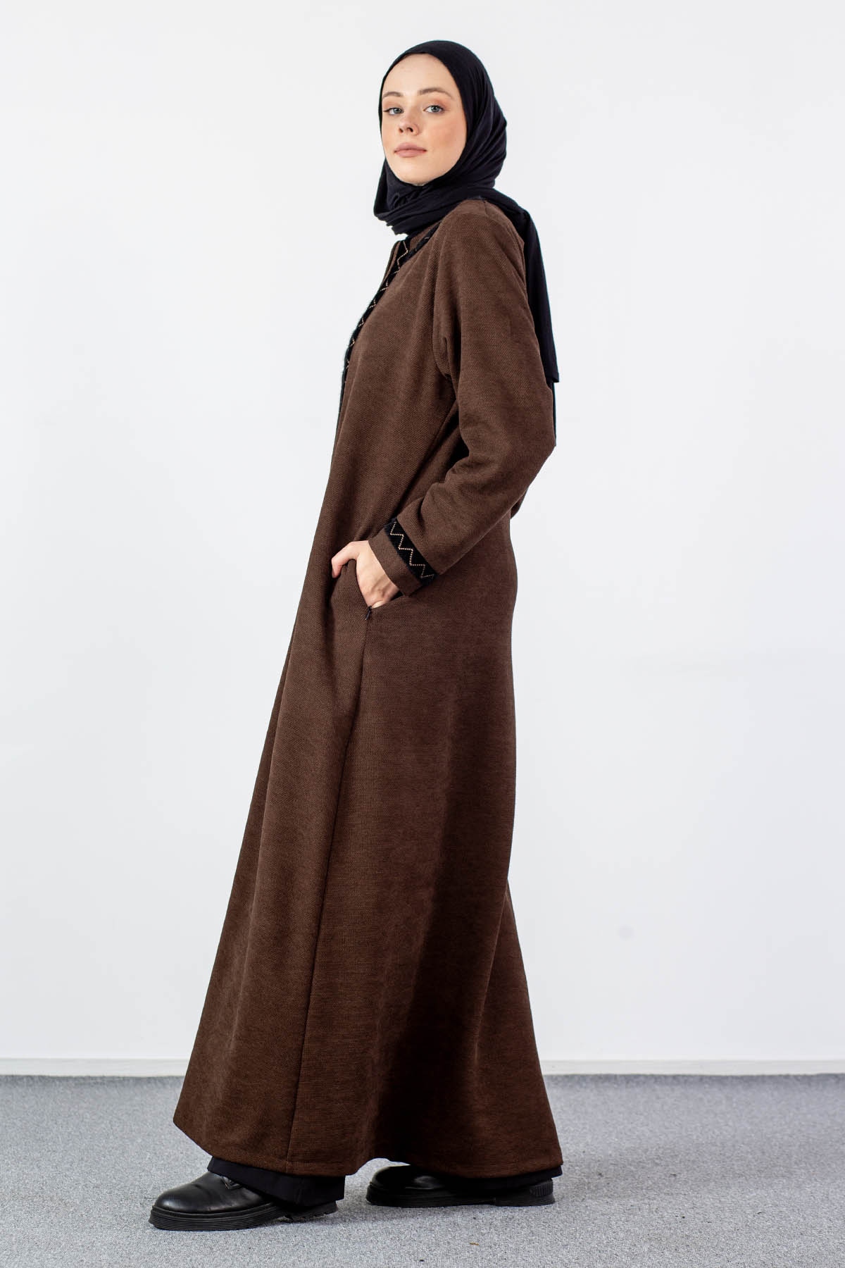 2251 Ferace 46-56 - Kahve - 3