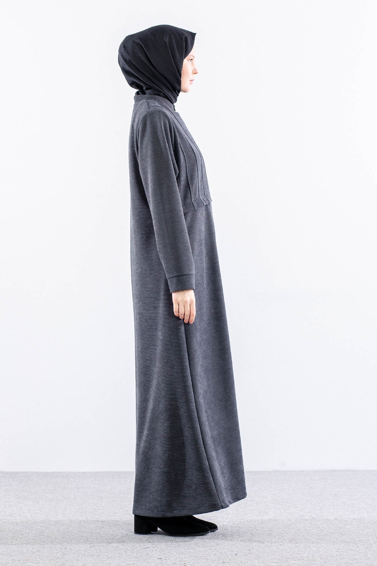 2256 Ferace 42-52 Sonil Kumas - Gri - 3